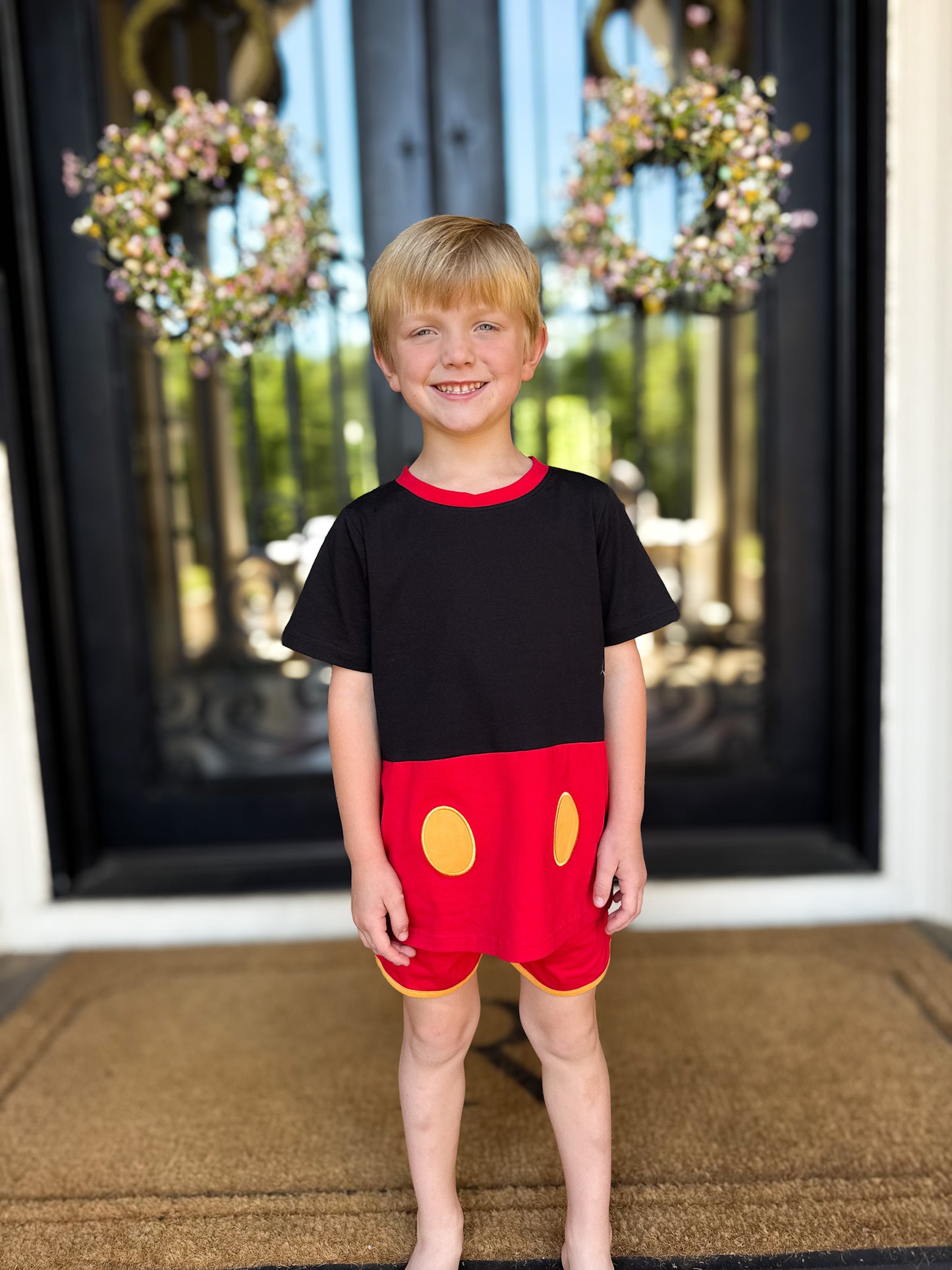 RTS - Character Knits - Boy Mouse Shortie Set
