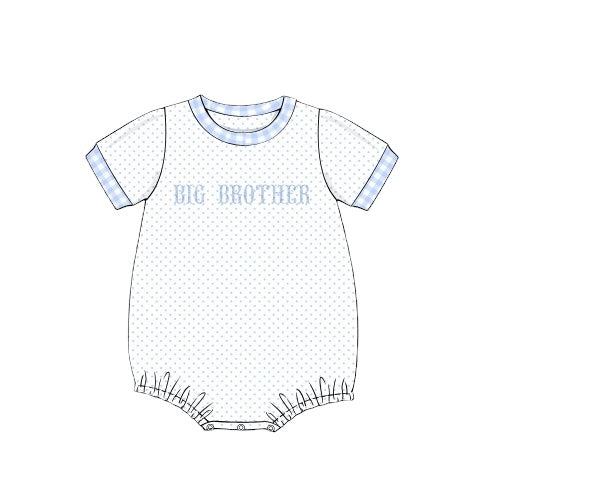 PREORDER 45: RERUNS - French Knot Sibling Sets Boy Bubble