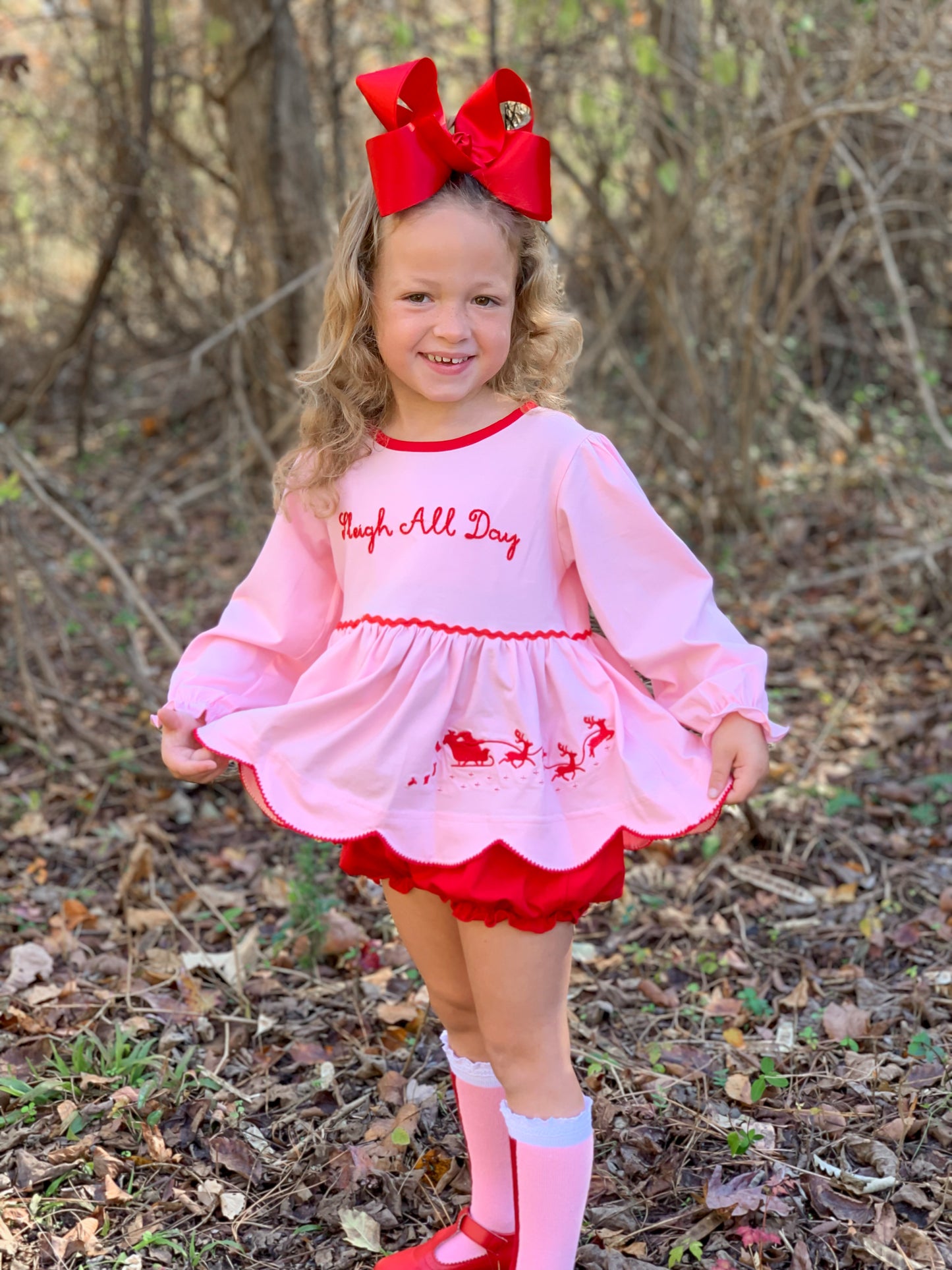 RTS - I Believe Girl Skirted Bubble - NO MONOGRAM