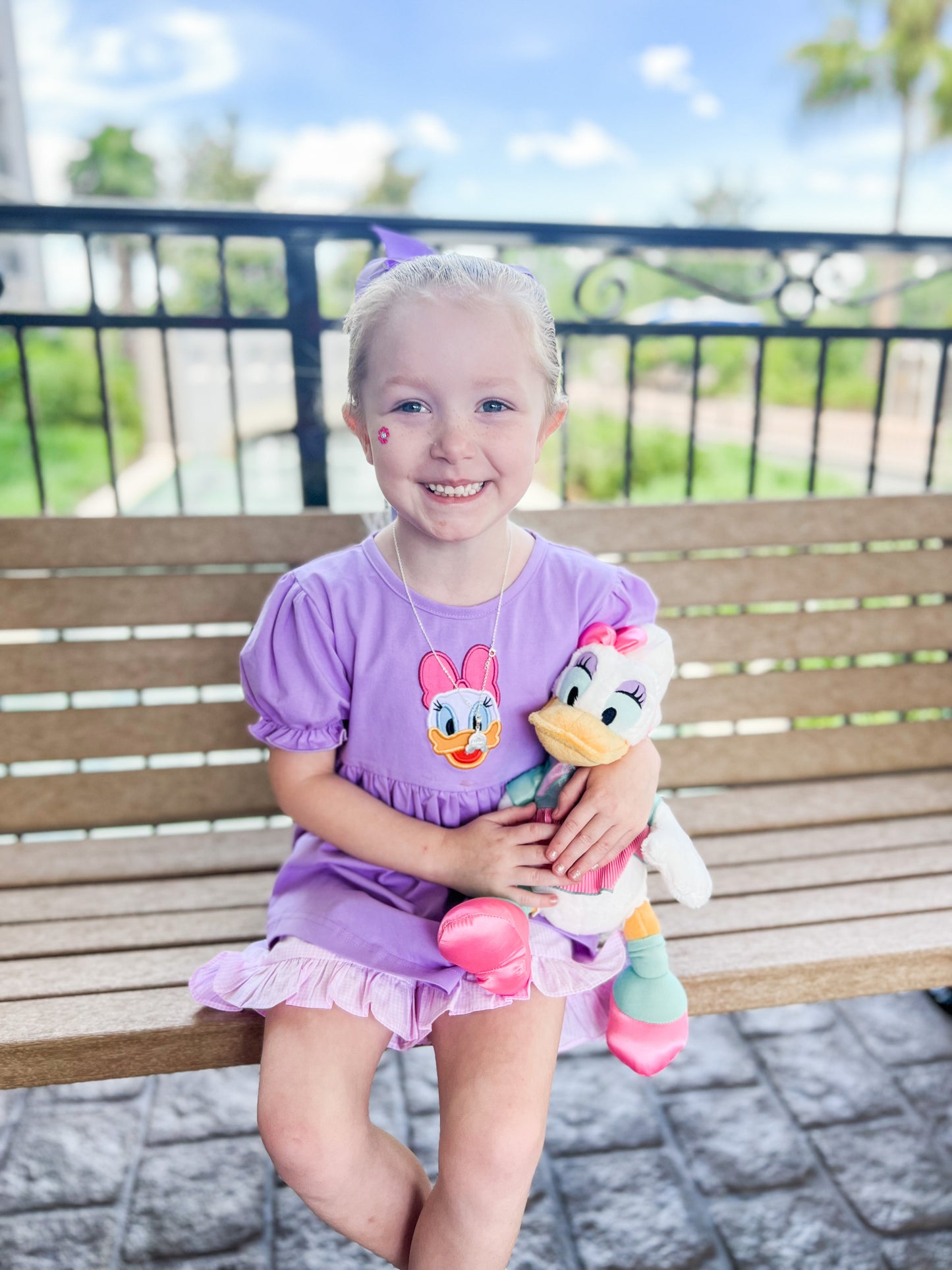 EXTRAS PRESALE - Applique Duck Girl Short Set