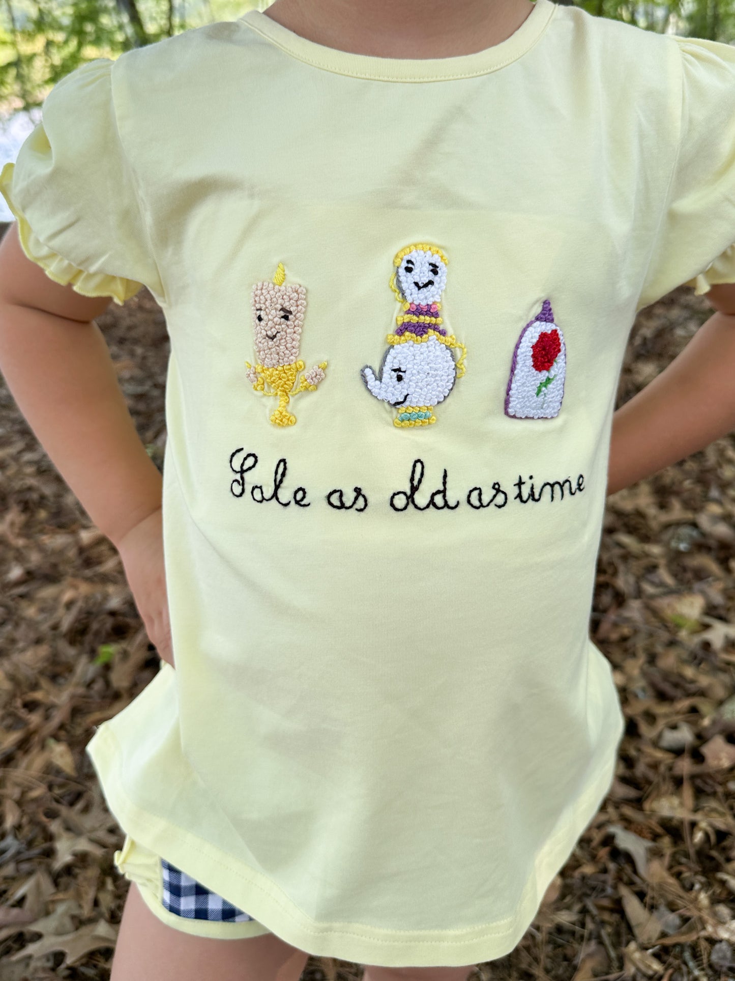 RTS - Be Our Guest Girl Shortie Set