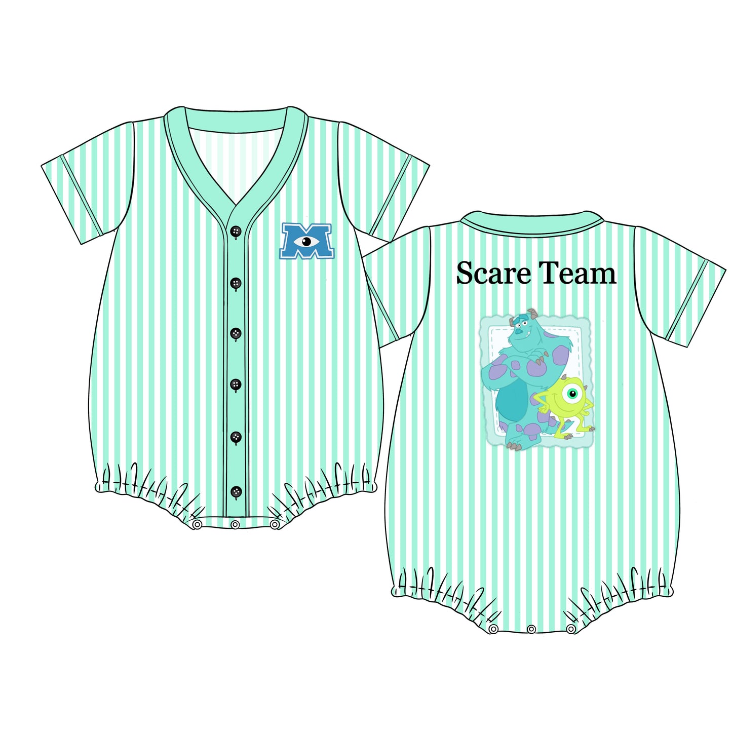 PREORDER 60: SPRING PT 1 - Character Jerseys - Scare Team Bubble