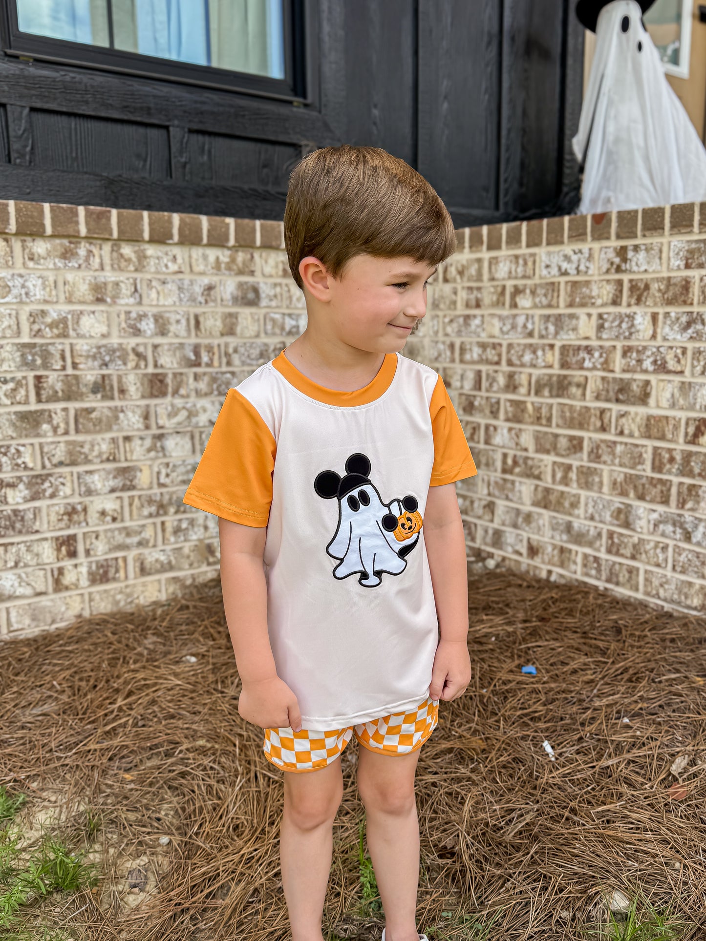 RTS - Oh BOO-dles Boy Shortie Set