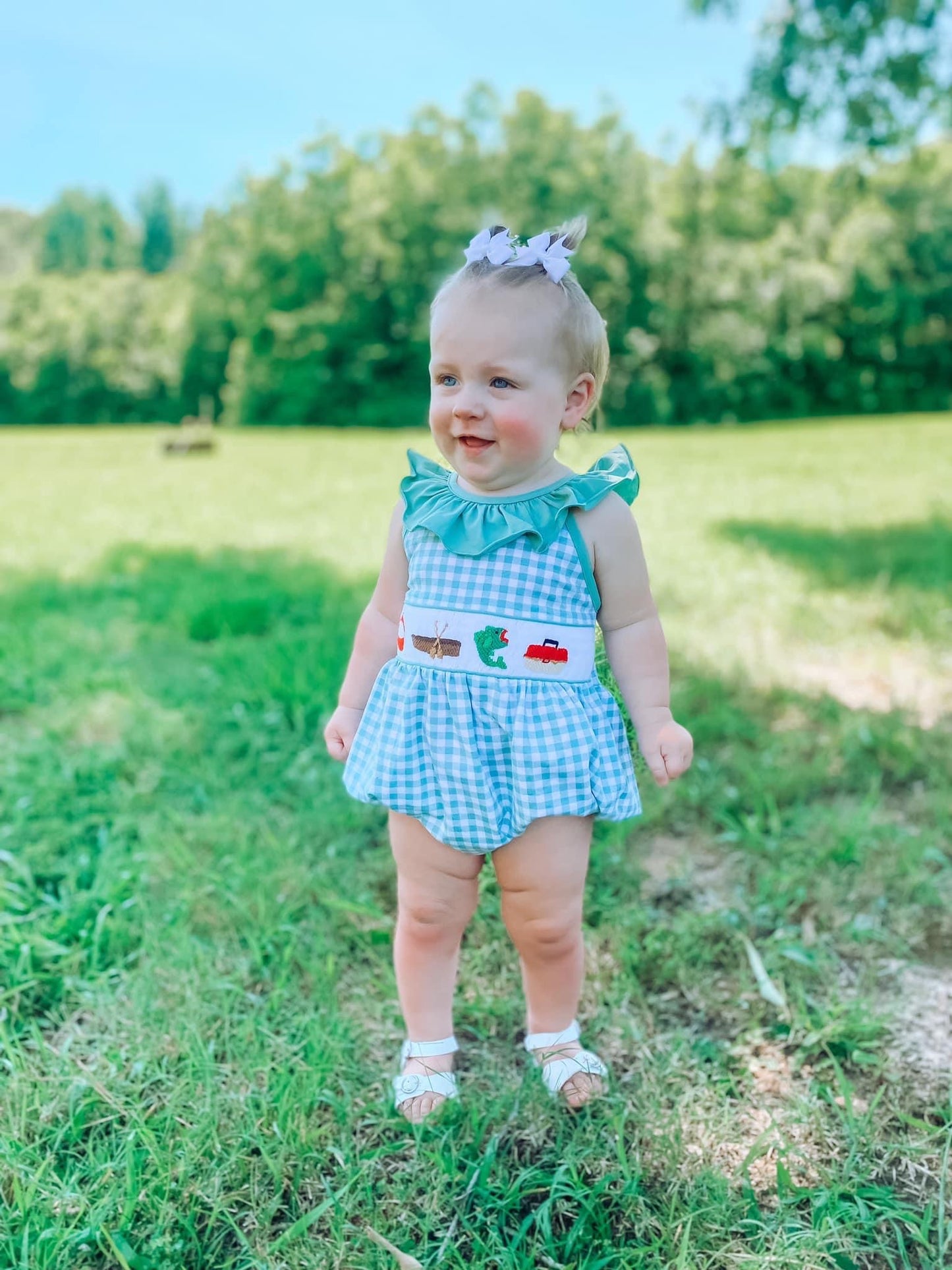 EXTRAS PRESALE - Gone Fishin’ Girl Bubble