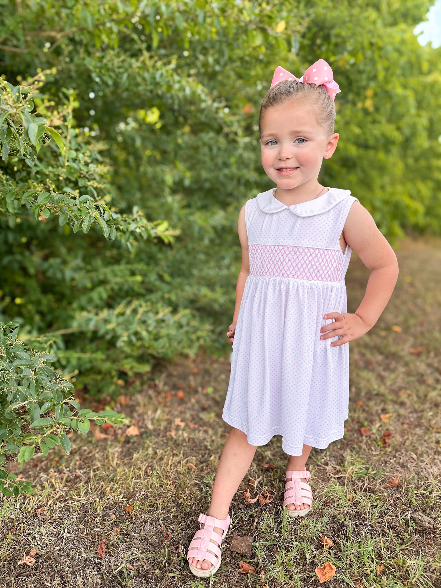RTS - Classic Spring Smocks Girl Dress