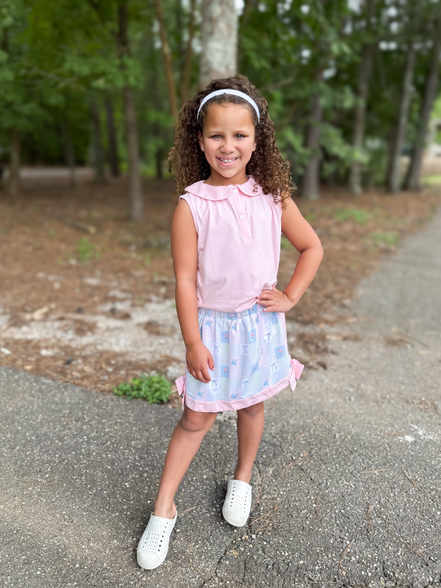 RTS - Abby’s Patchwork Girl Skort Set