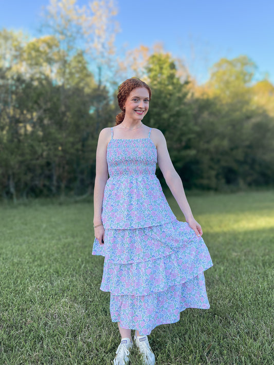 RTS - Sophia Floral Mom Dress