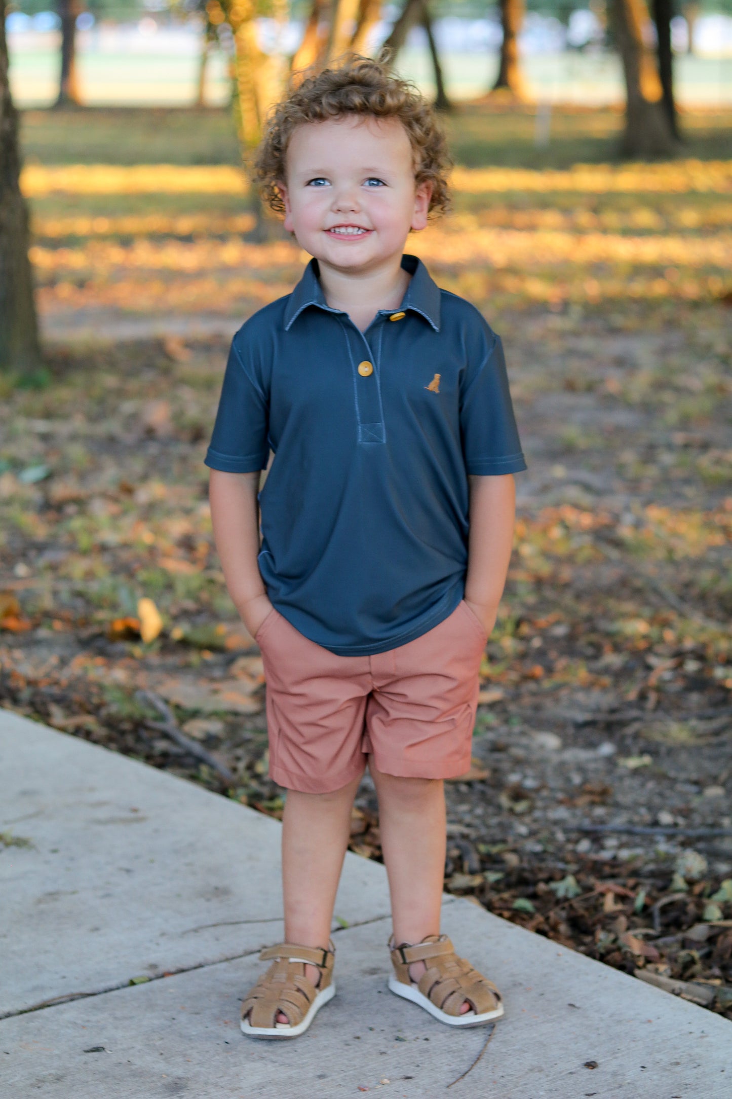RTS - AUTUMN BASICS - Autumn Woodland Boy Short Set