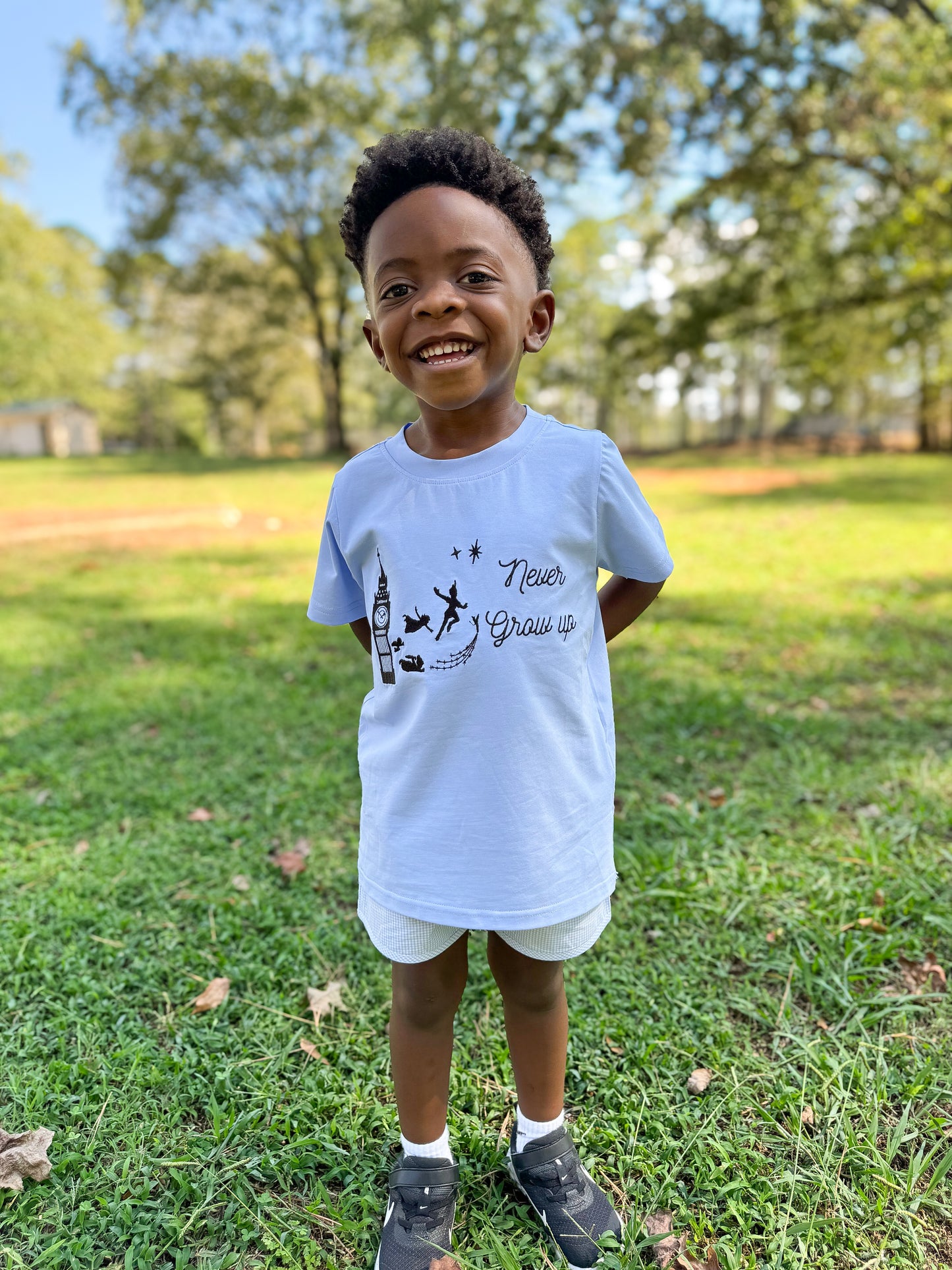 EXTRAS PRESALE - Never Grow Up Boy Shortie Set