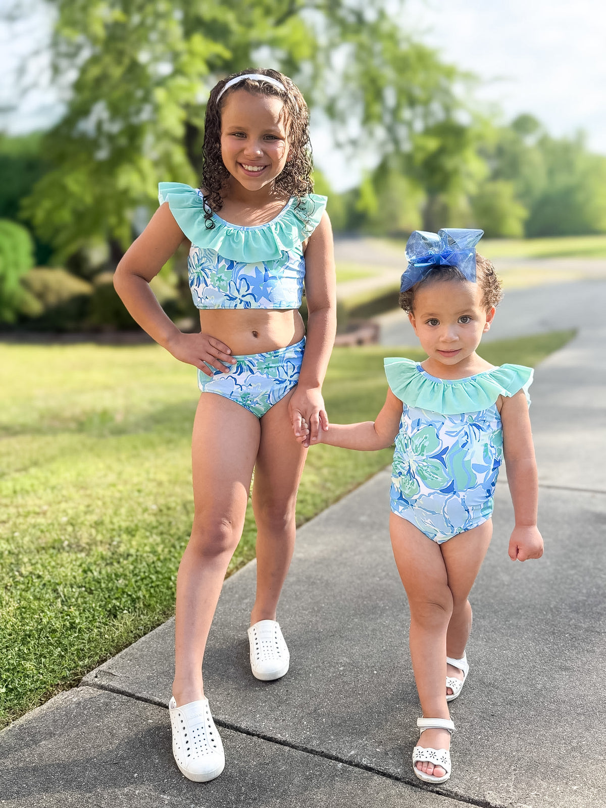 RTS -SPRING 2 - Lily Lagoon Girl 1pc Swim
