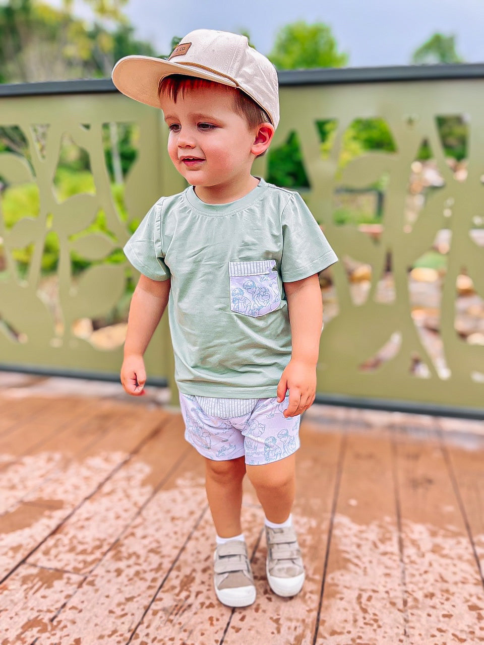 EXTRAS PRESALE - Farm Toile Boy Short Set