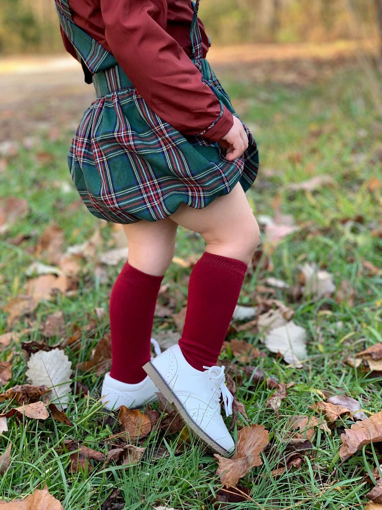 RTS - Hallmark Plaid Boy Socks