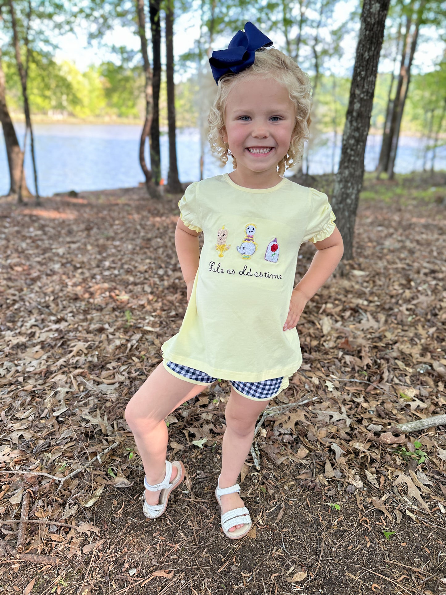 RTS - Be Our Guest Girl Shortie Set