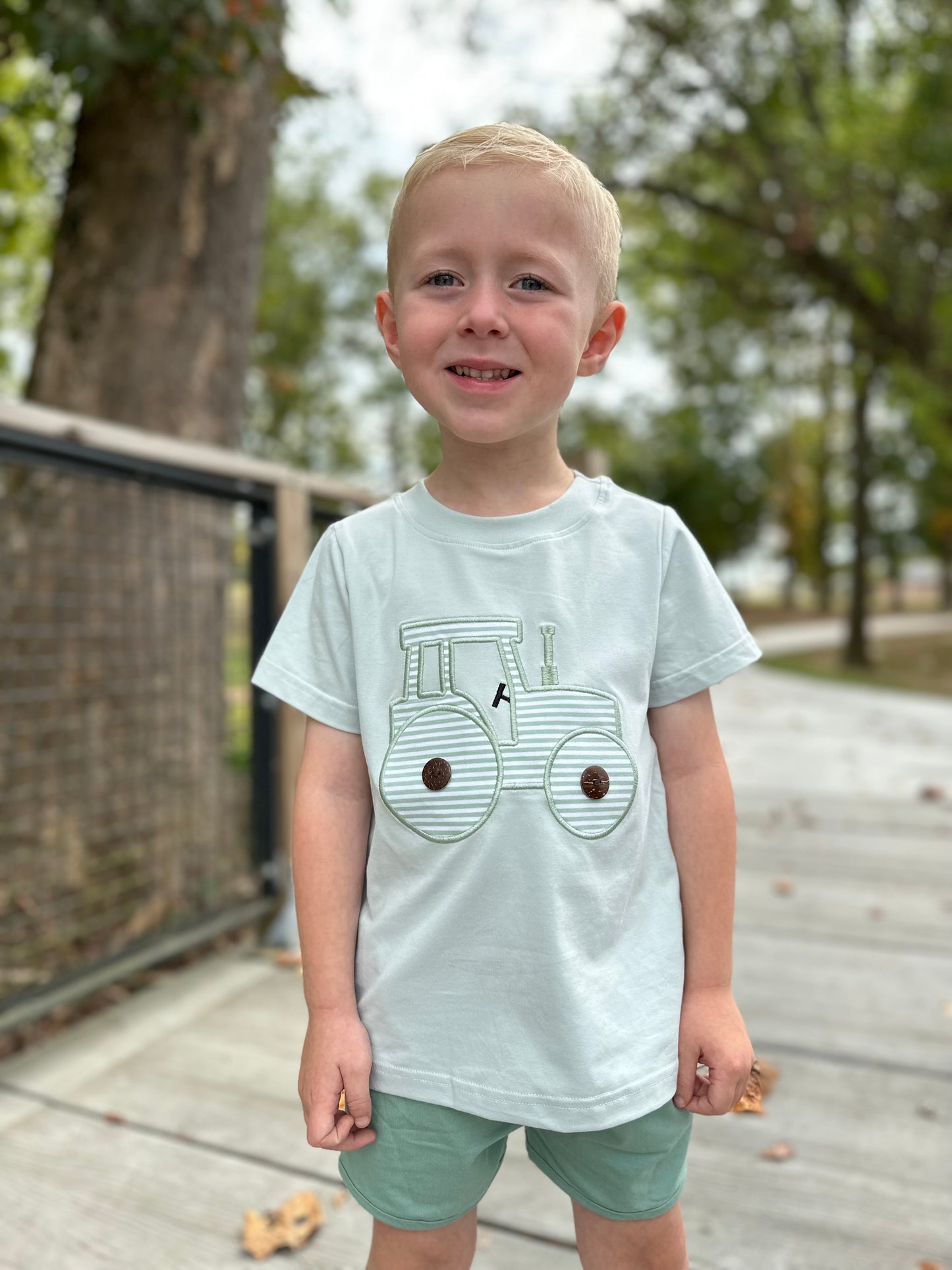 RTS - Feldspar Tractor Boy Shortie Set