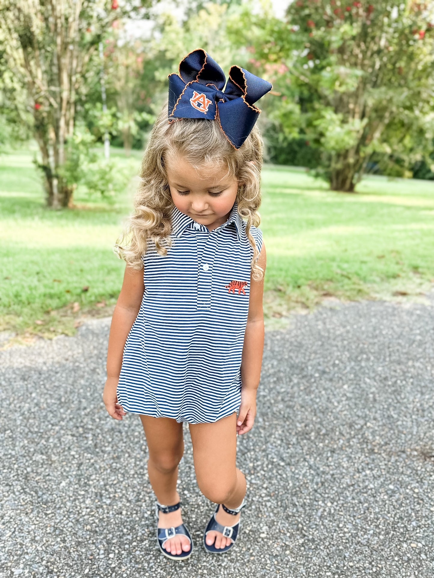 RTS - Team Polos Girl Bubble - Orange Tiger