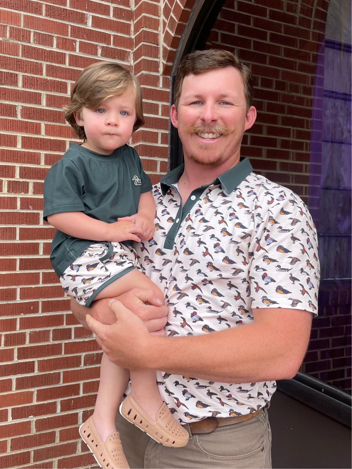 RTS - Waterfowl Knits Dad Polo