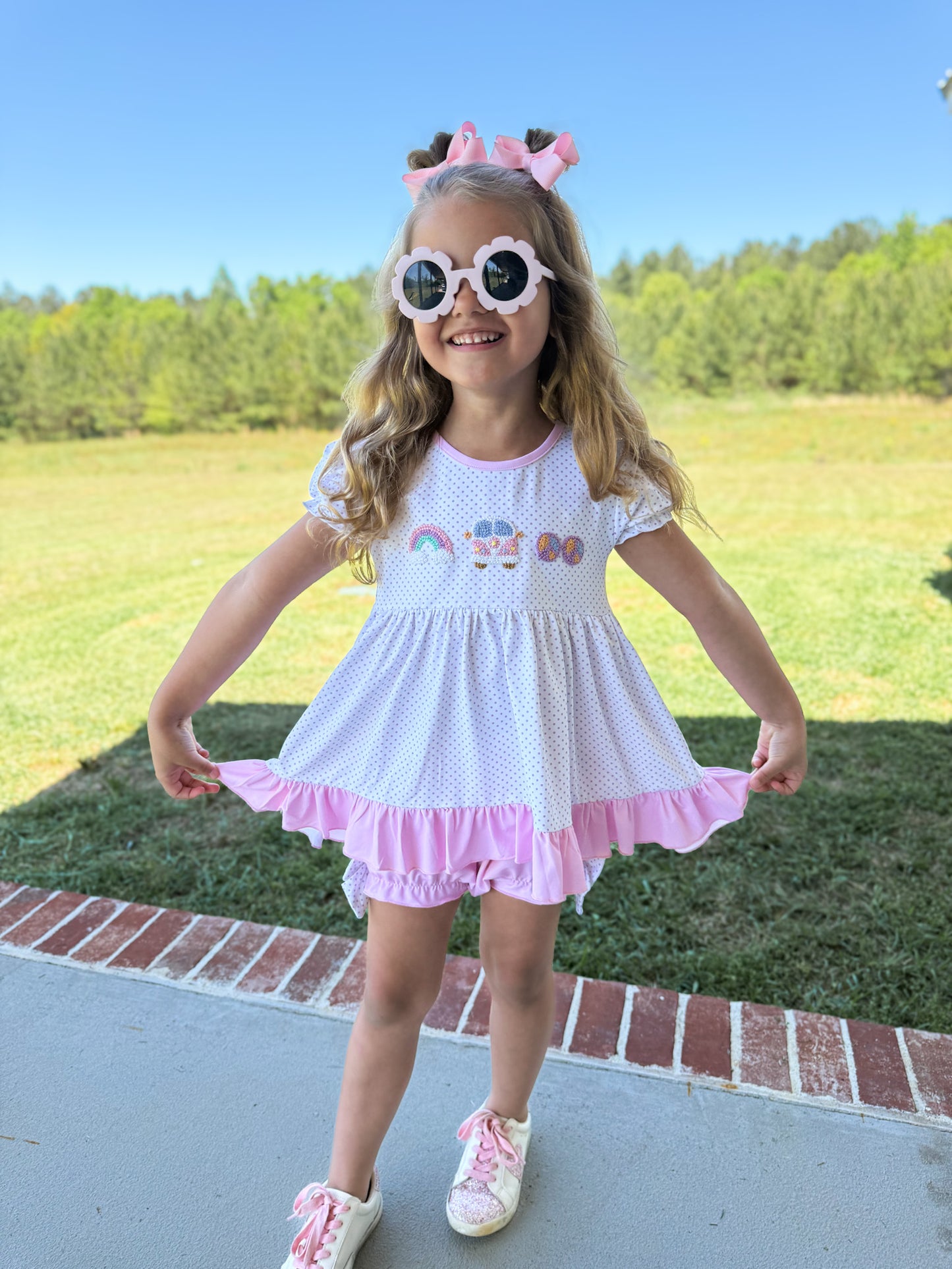 RTS - Spring 2 Girls Only - Groovy Girl Diaper Set