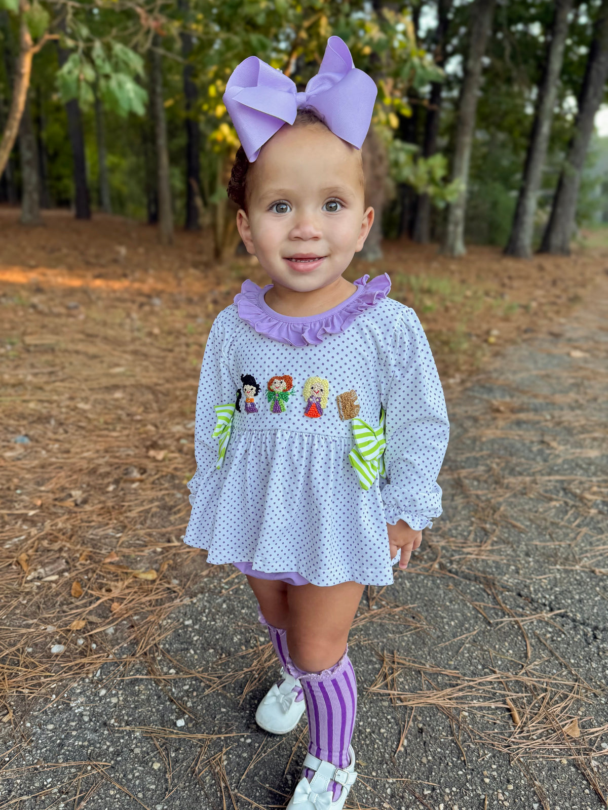 RTS - HALLOWEEN & TURKEYS - Amuck, Amuck, Amuck Girl Diaper Set