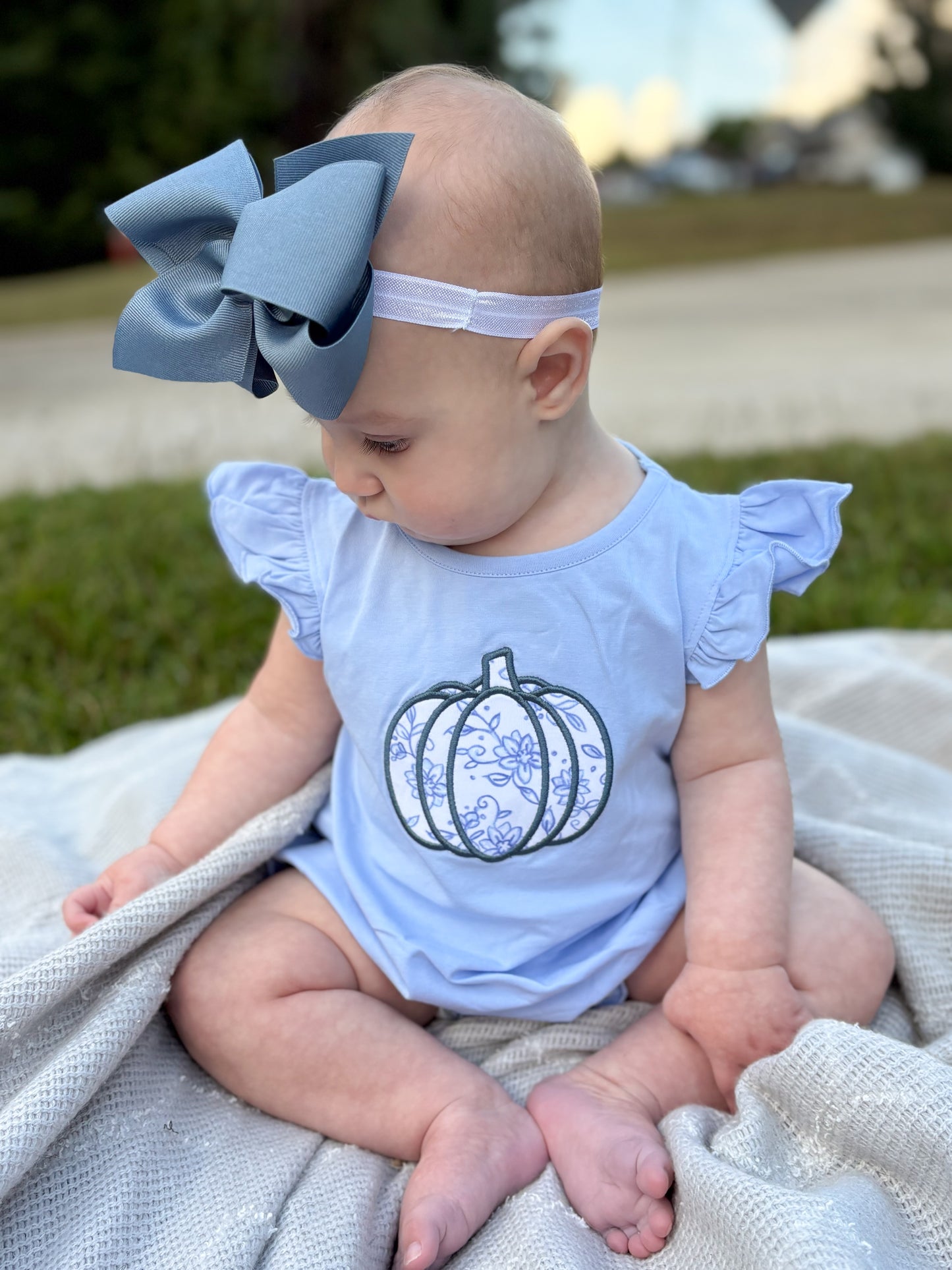 RTS - Autumn Blues Girl Bubble