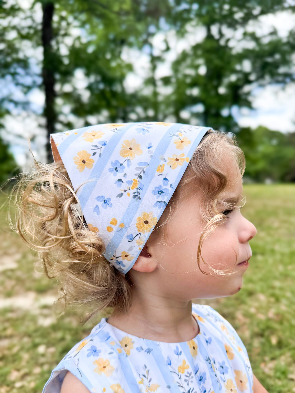 RTS -SPRING 2 - Spring Meadow Girl Head Scarf
