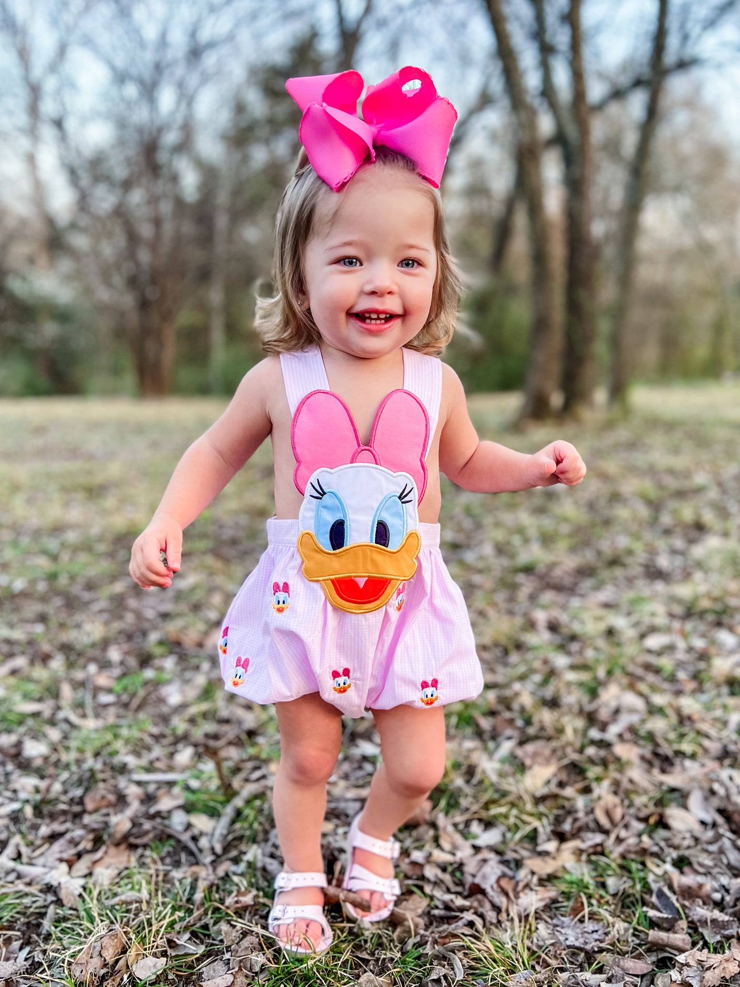 EXTRAS PRESALE - Applique Duck Girl Bubble