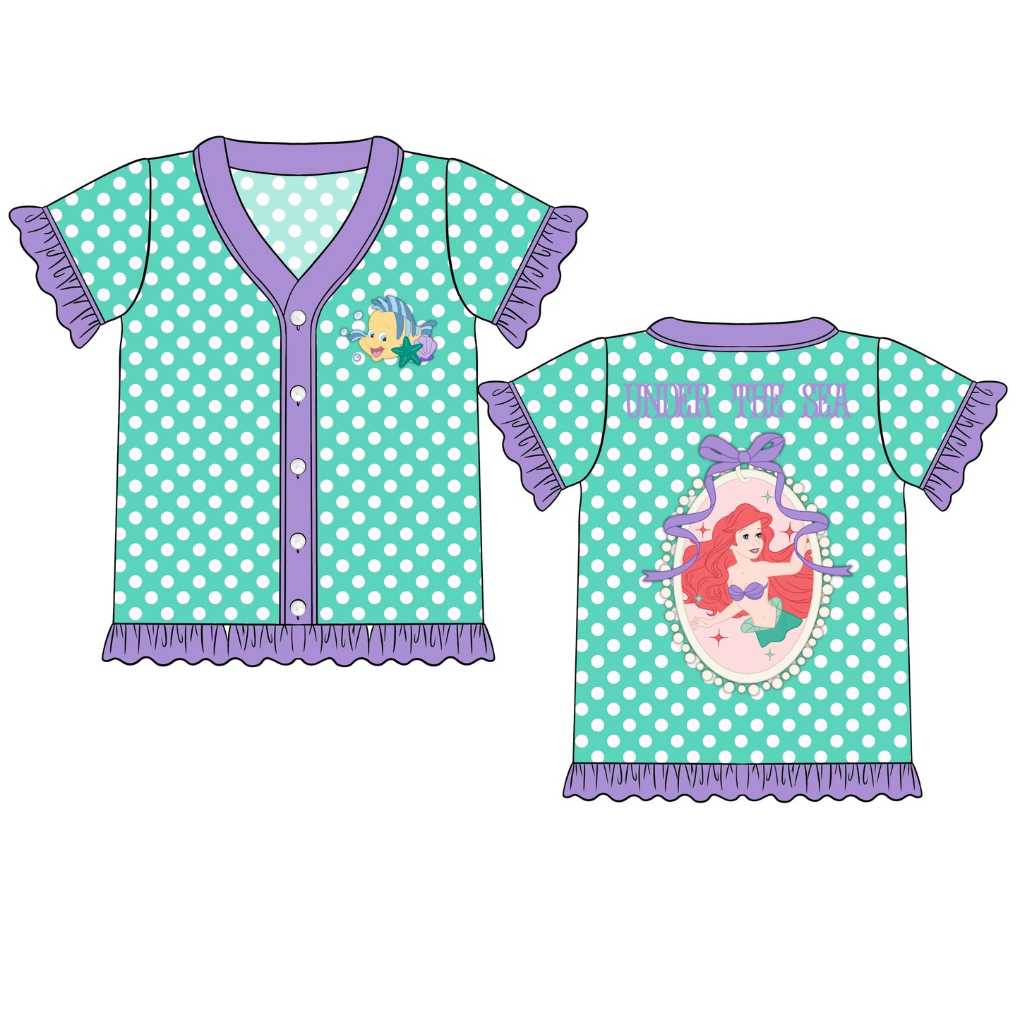 PREORDER 60: SPRING PT 1 - Character Jerseys - Under the Sea Jersey