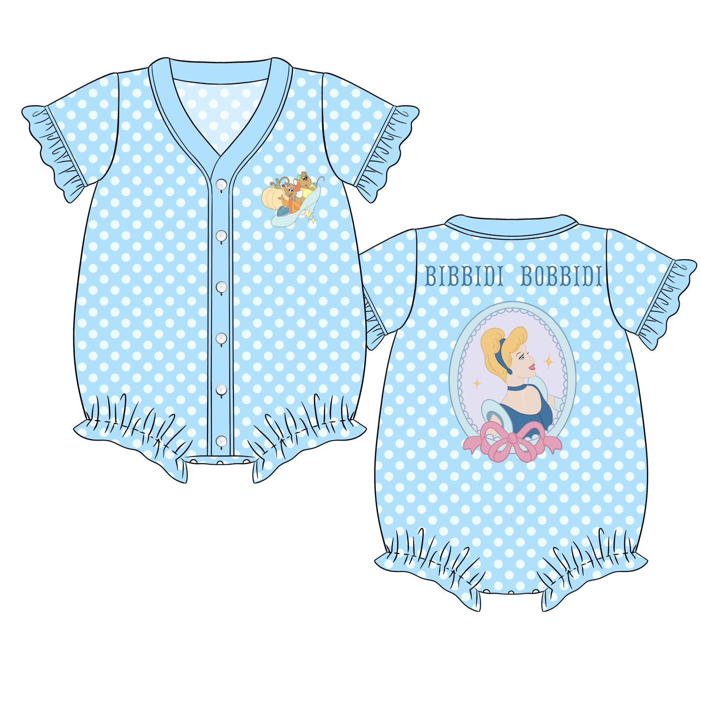 PREORDER 60: SPRING PT 1 - Character Jerseys - Bibbidi Bobbidi Bubble