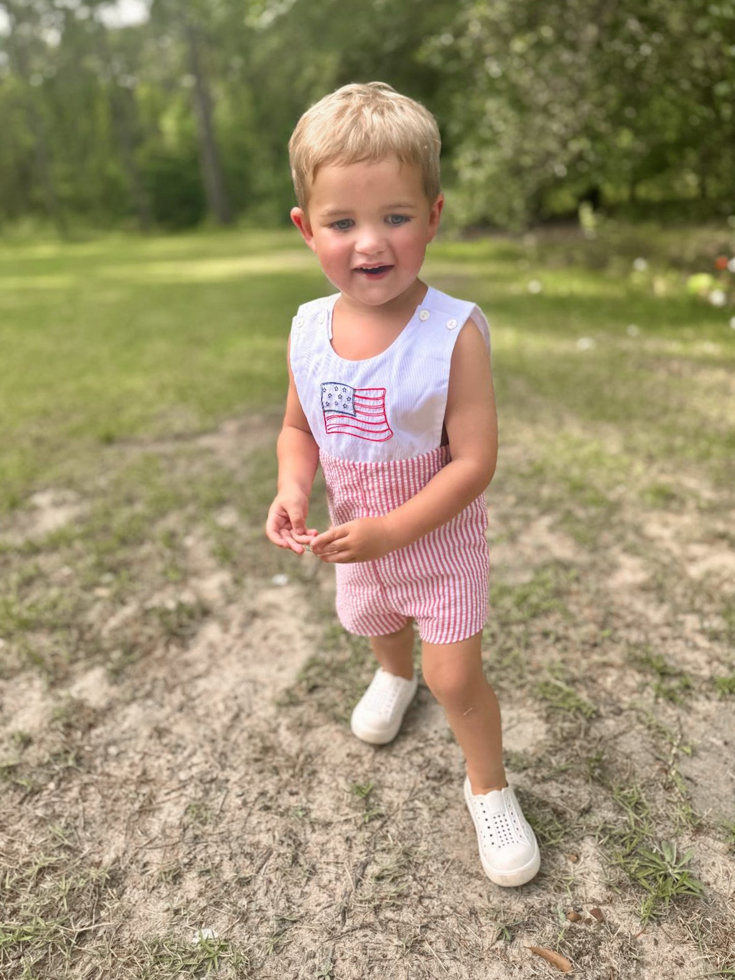 RTS - God Bless The USA Boy Shortall