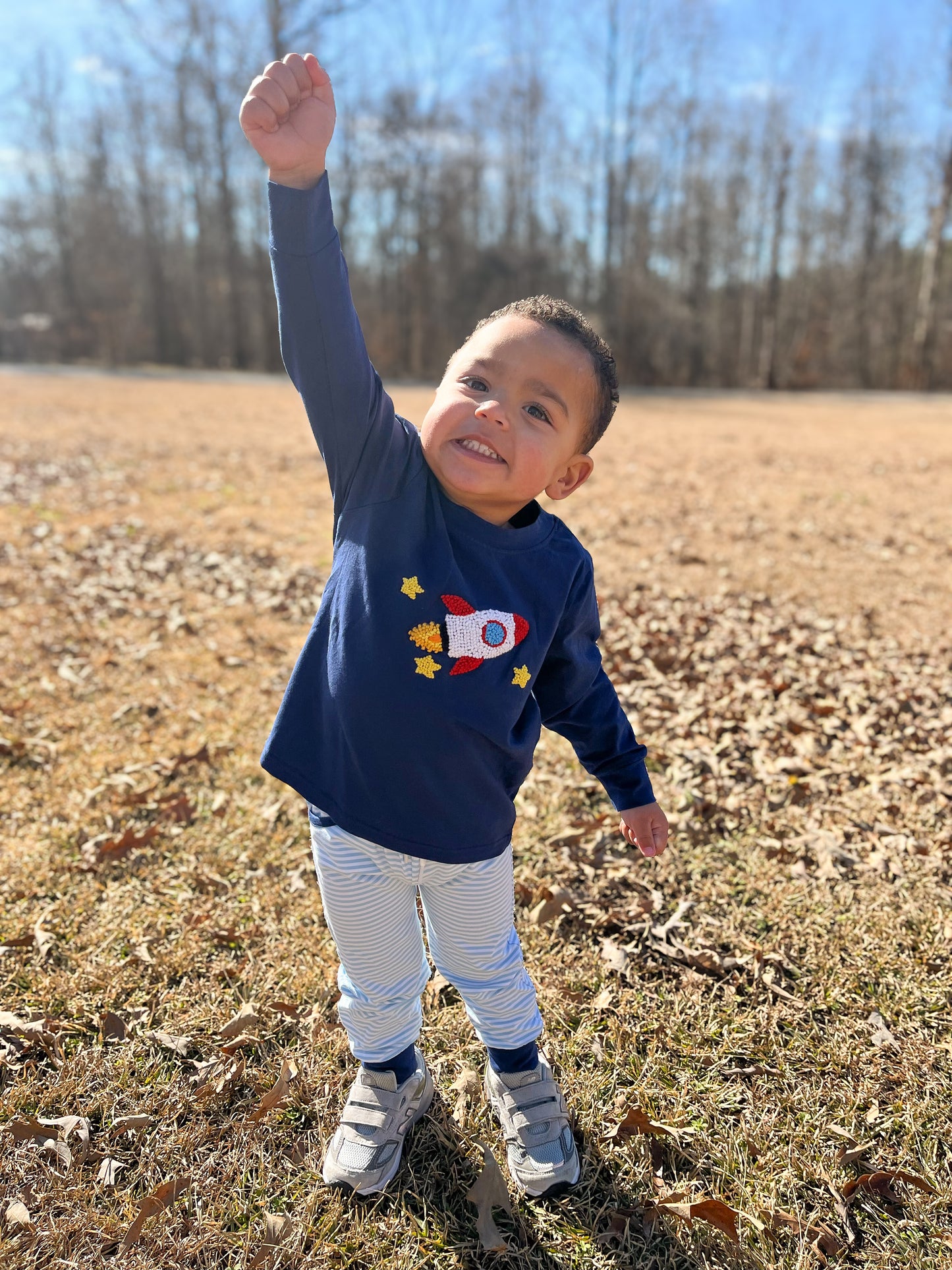 RTS - Transition Boys Only - French Knot Rocket Jogger Set