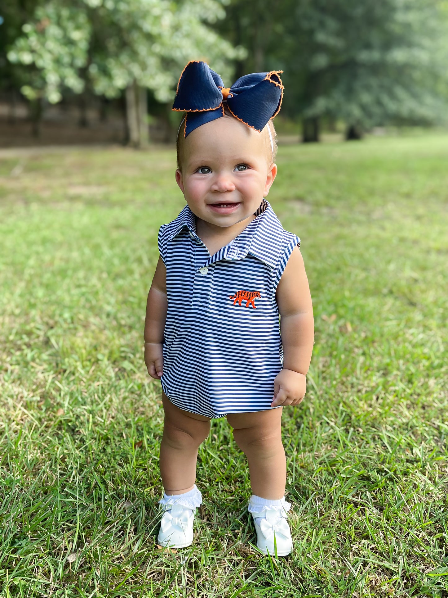 RTS - Team Polos Girl Bubble - Orange Tiger