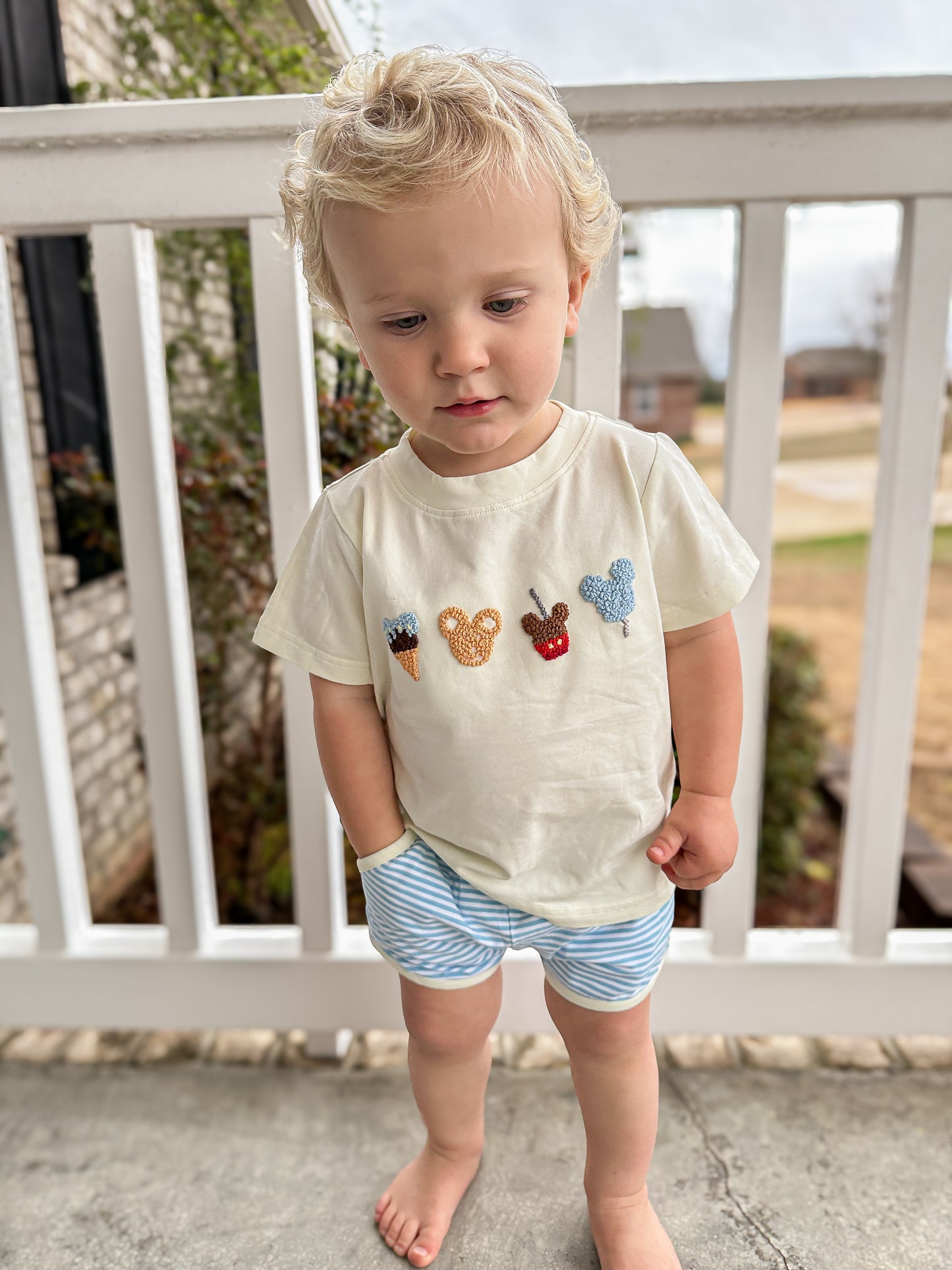 EXTRAS PRESALE - Magical Snacks Boy Shortie Set