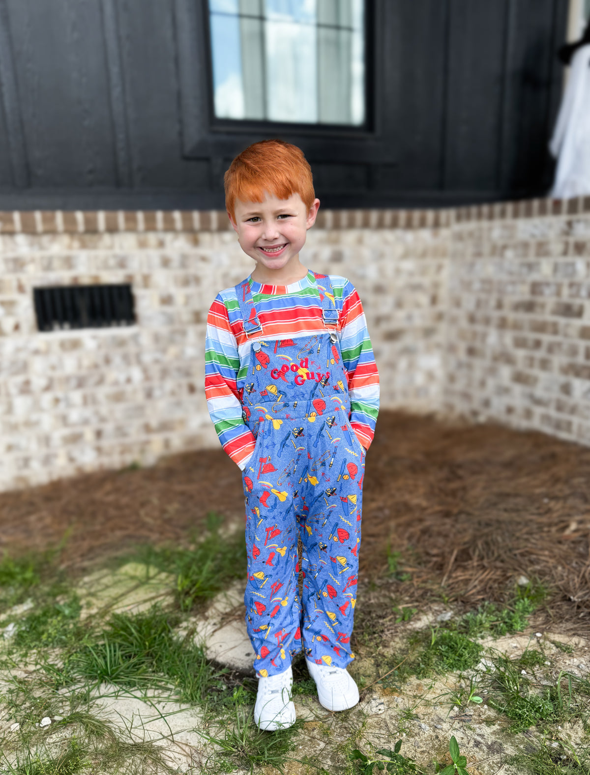 RTS - HALLOWEEN & TURKEYS - HALLOWEEN COSTUMES - Wanna Play Boy Overall Set