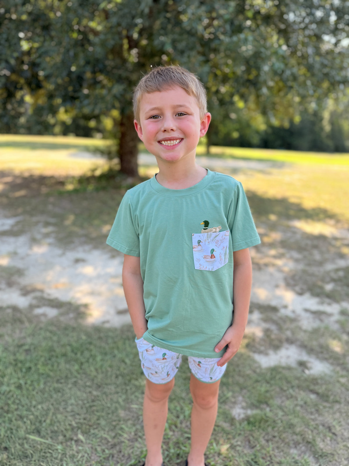 RTS - AUTUMN BASICS - Autumn Basics Boys Only - Pondside Boy Shortie Set