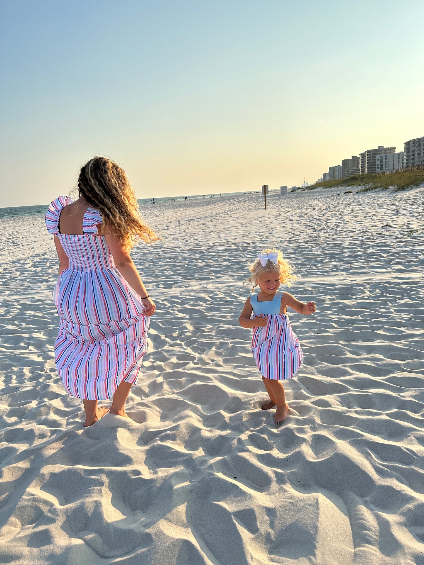 RTS - Summer Stripes Mom Dress