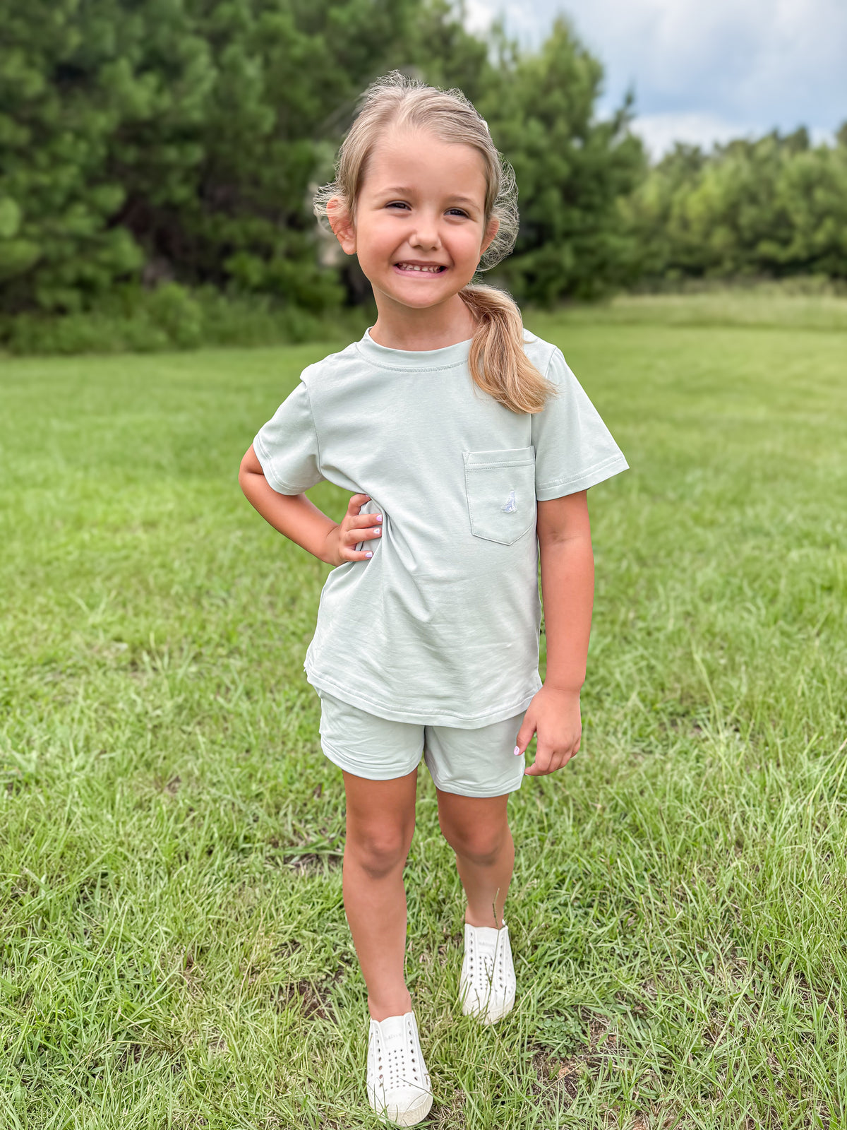 RTS - SUMMER 1 - Summer Mix/Match - Sage Shorties