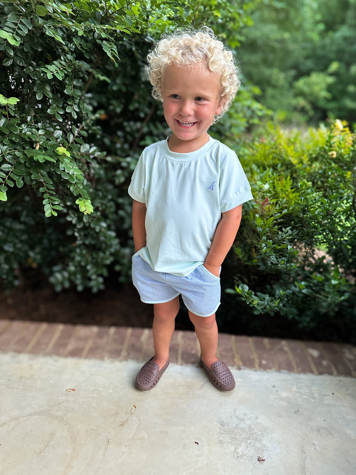 RTS - Bouquets & Bows Boy Shortie Set