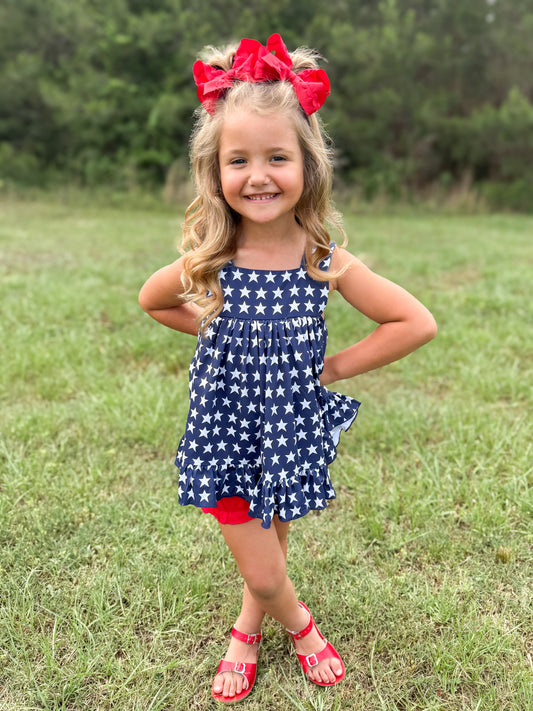 RTS - ‘Merica Knits Girl Diaper Set