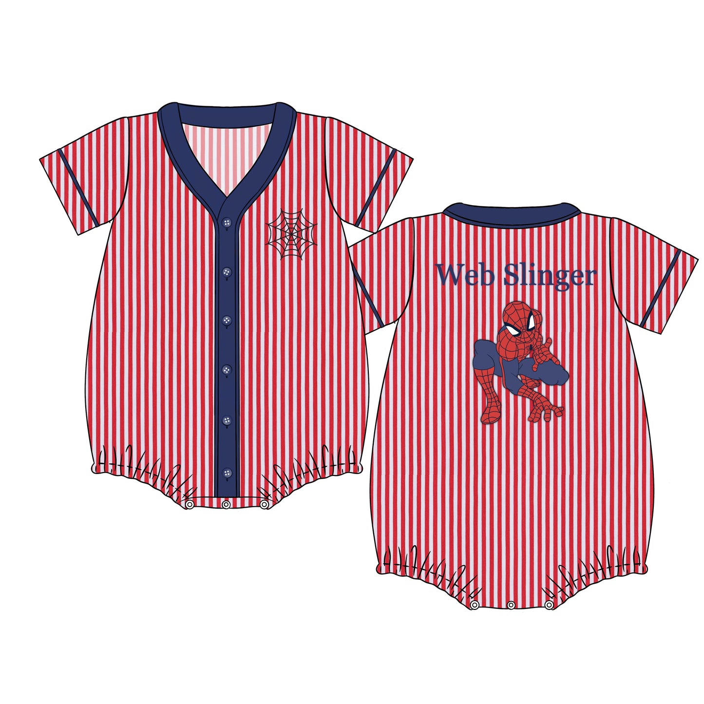 PREORDER 60: SPRING PT 1 - Character Jerseys - Web Slinger Bubble