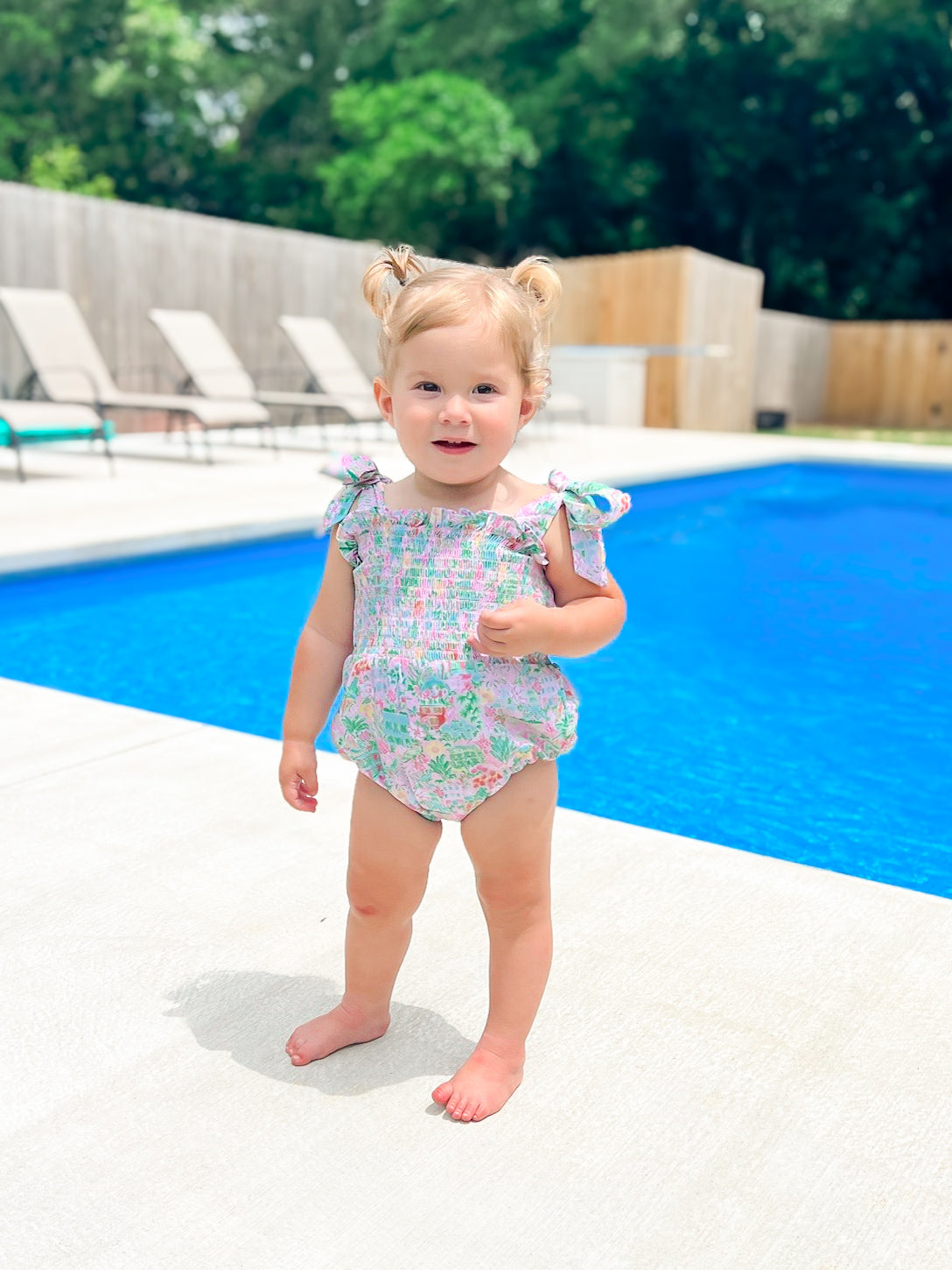 RTS - Preppy Gator Swim Girl 1 PC