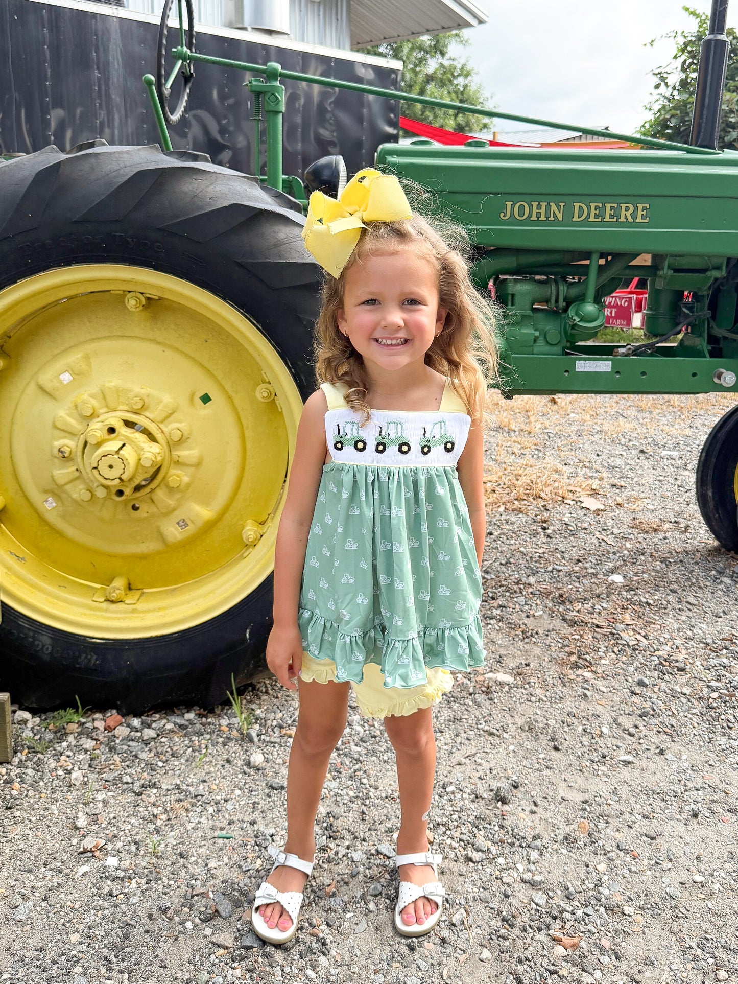 RTS - Out to the Pasture Girl Short Set