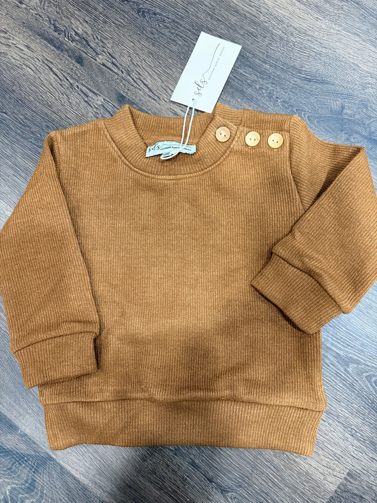 RTS - Winter Mix/Match - Boys Brown Sweater