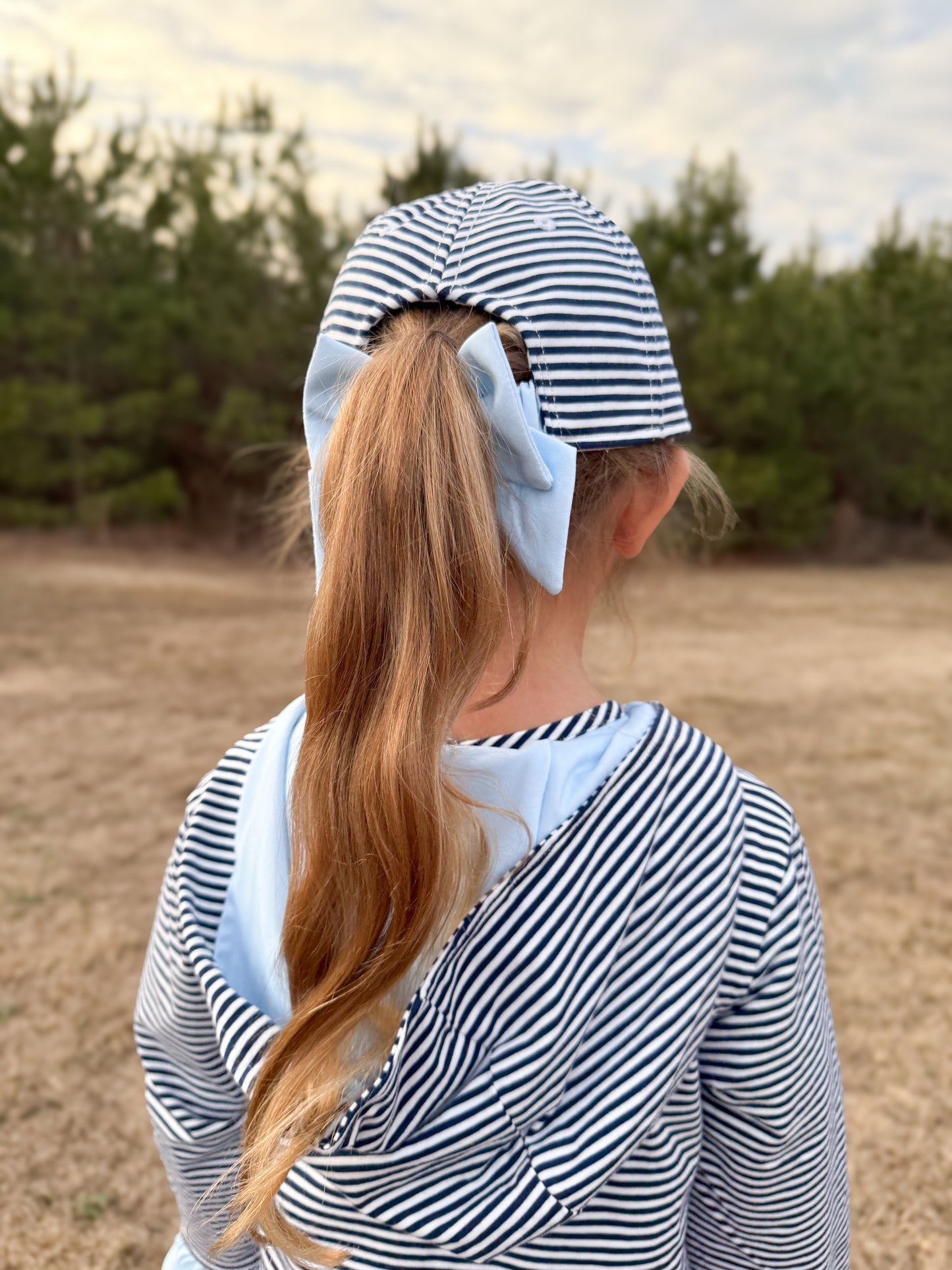 RTS - French Knot Baseballs Girl Hat