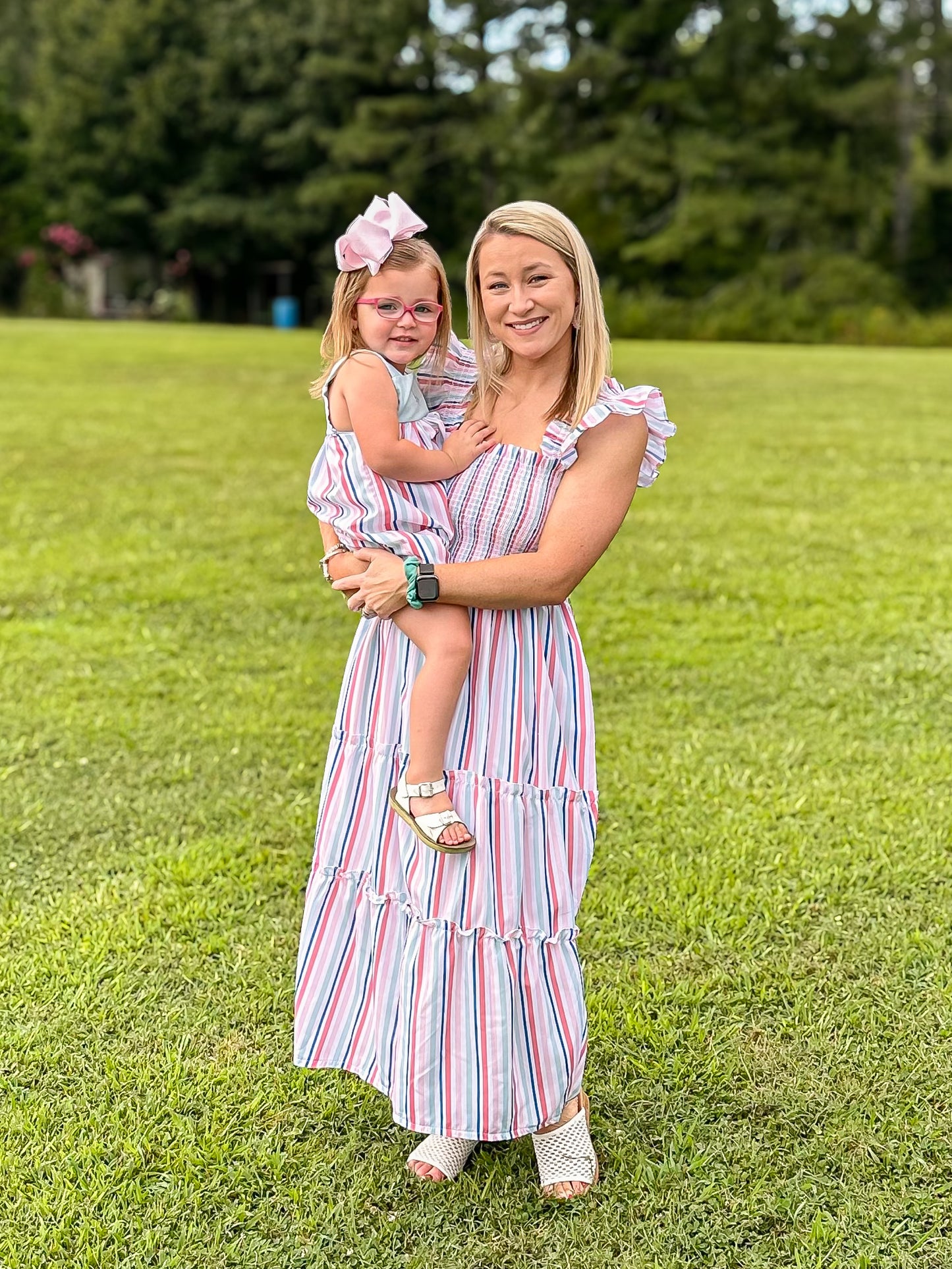RTS - Summer Stripes Mom Dress