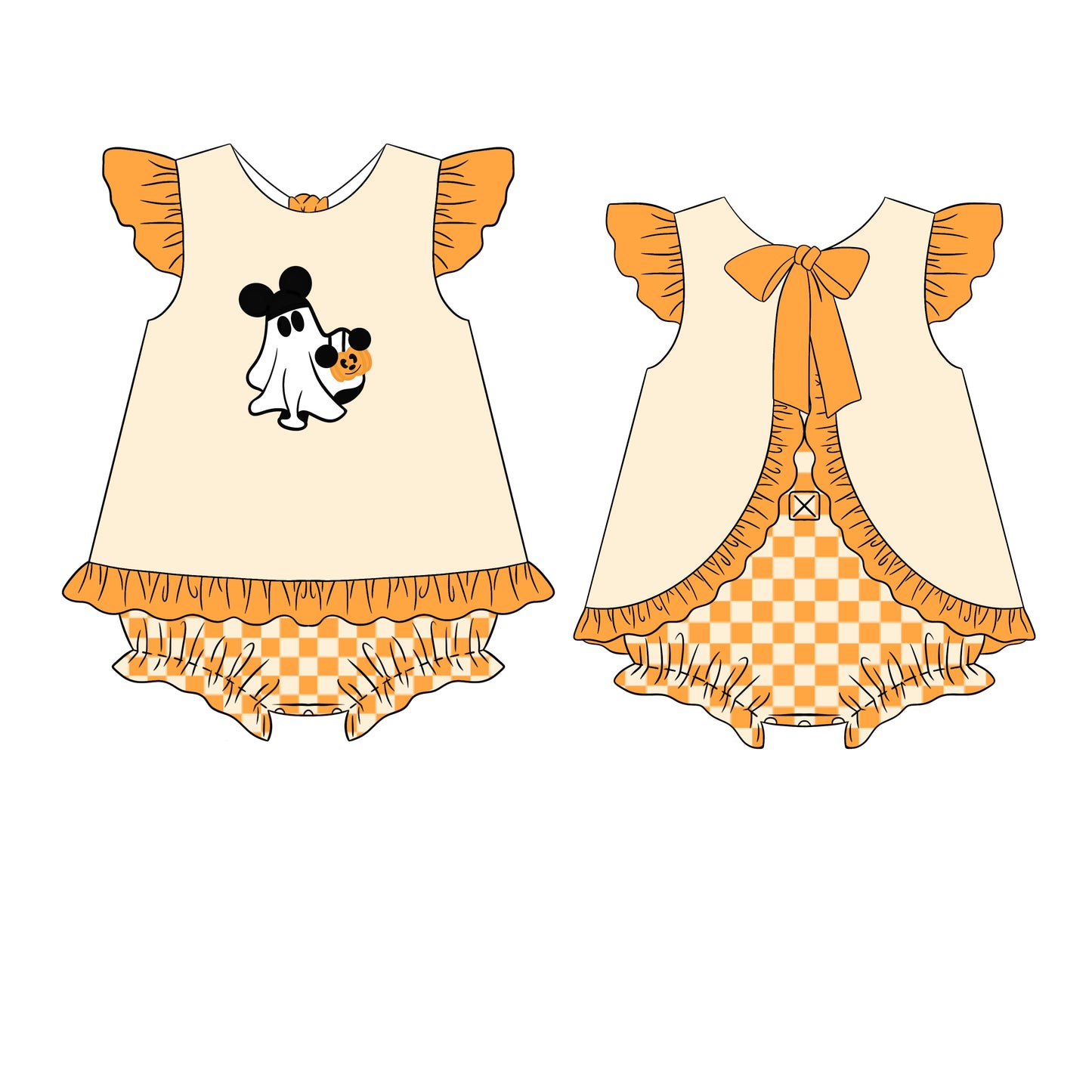 RTS - Oh BOO-dles Girl Skirted Bubble