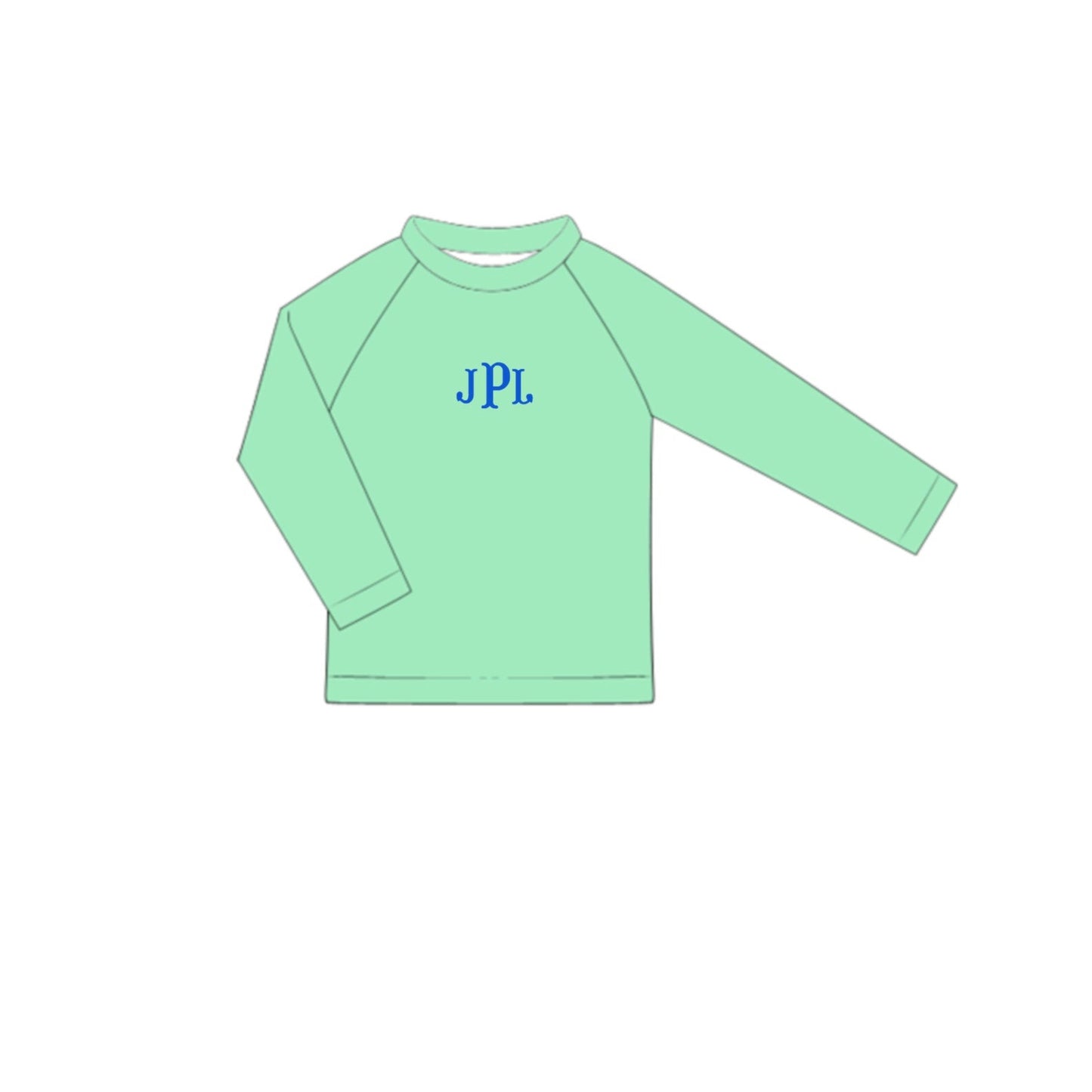RTS -SPRING 2 - Lily Lagoon Boy Rashguard Top “NO MONOGRAM”