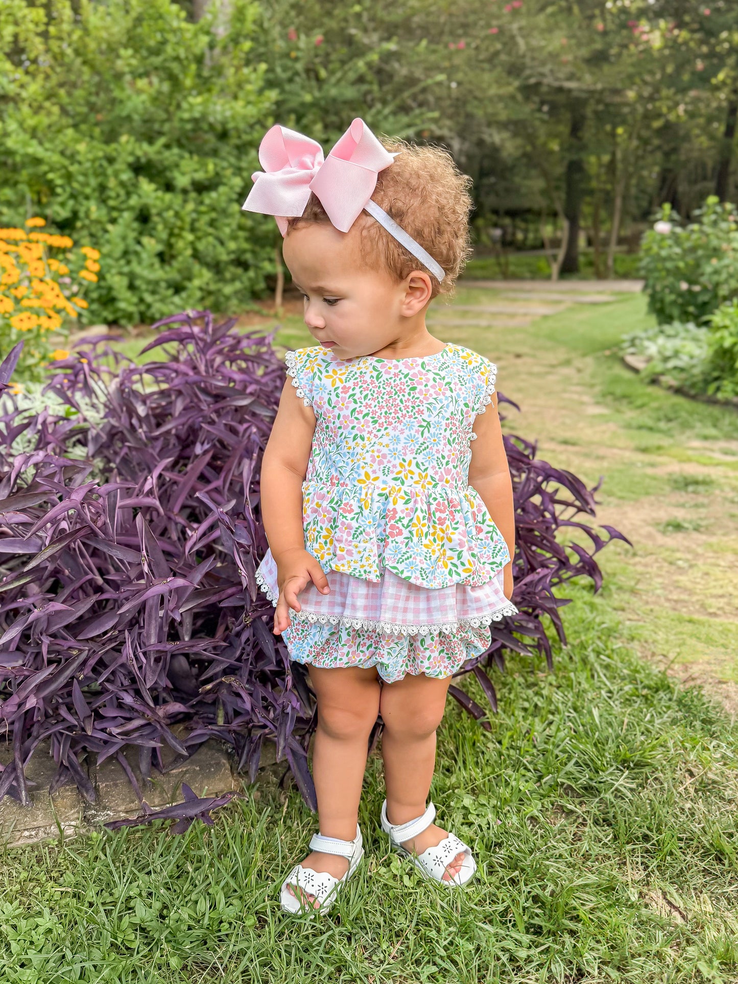RTS - Bow-tiful Summer Girl Skirted Bubble