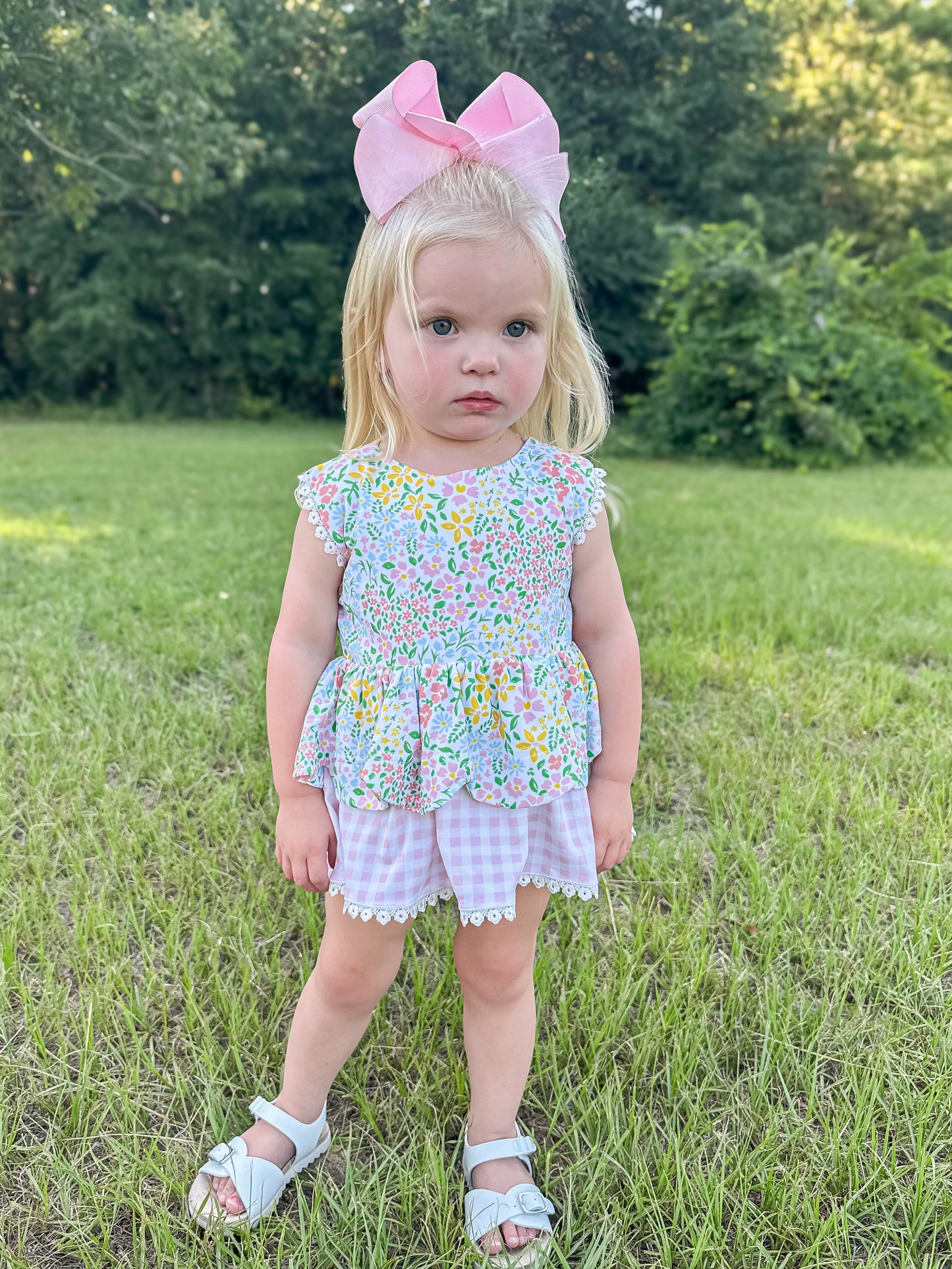 RTS - Bow-tiful Summer Girl Diaper Set