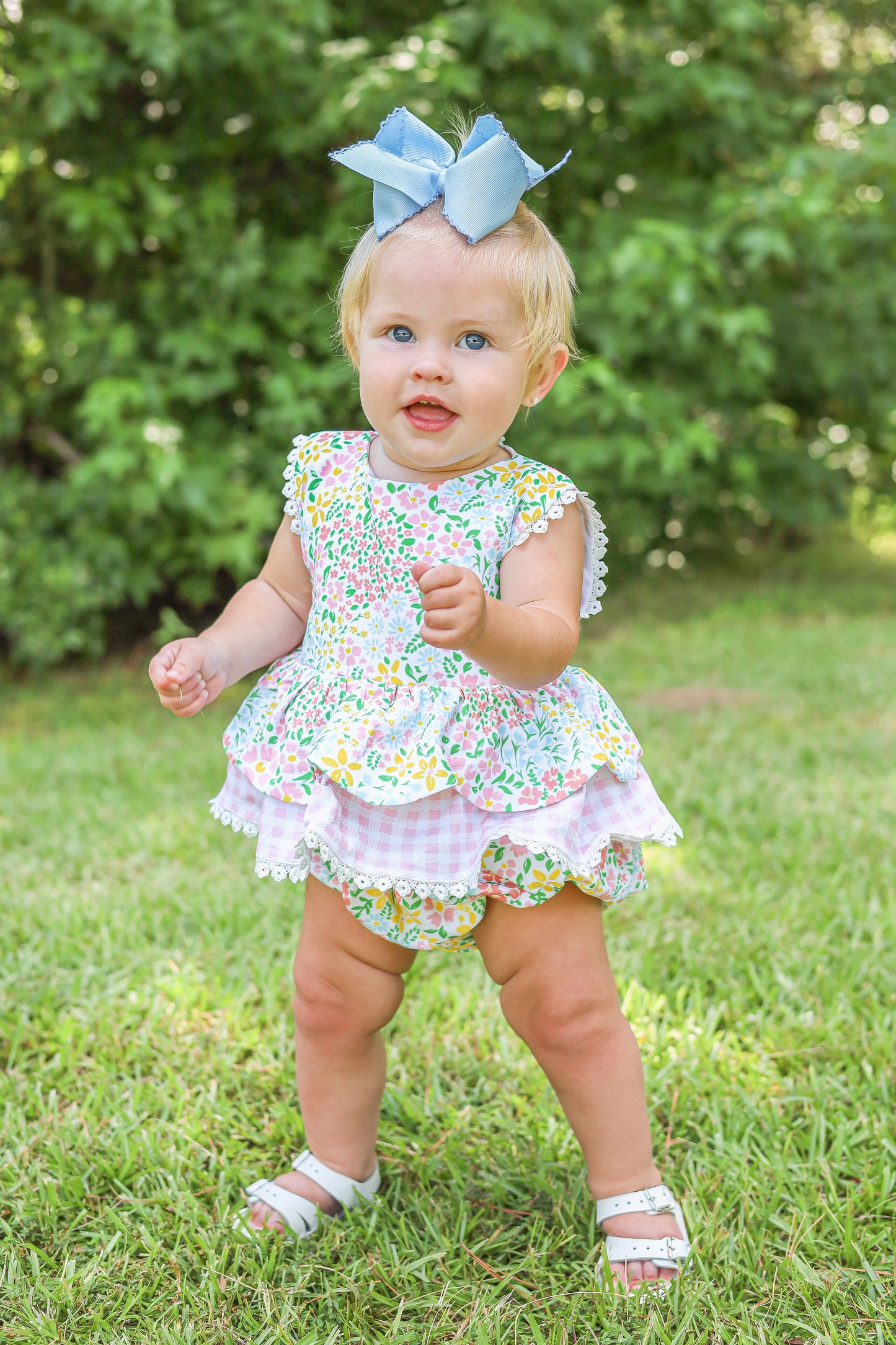 RTS - Bow-tiful Summer Girl Skirted Bubble