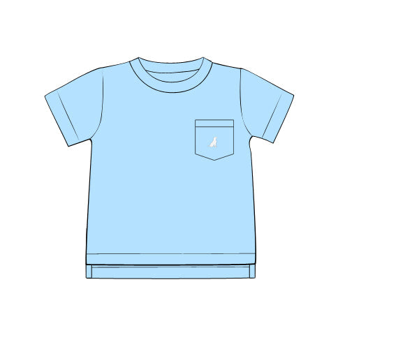 PREORDER 48: SUMMER 1 - Summer Mix/Match - Light Blue Tee