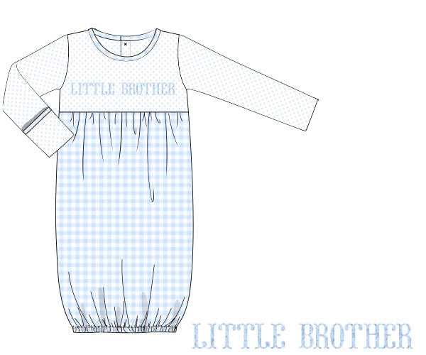 PREORDER 48: SUMMER 1 - Summer FK Sibling Sets Boy Gown